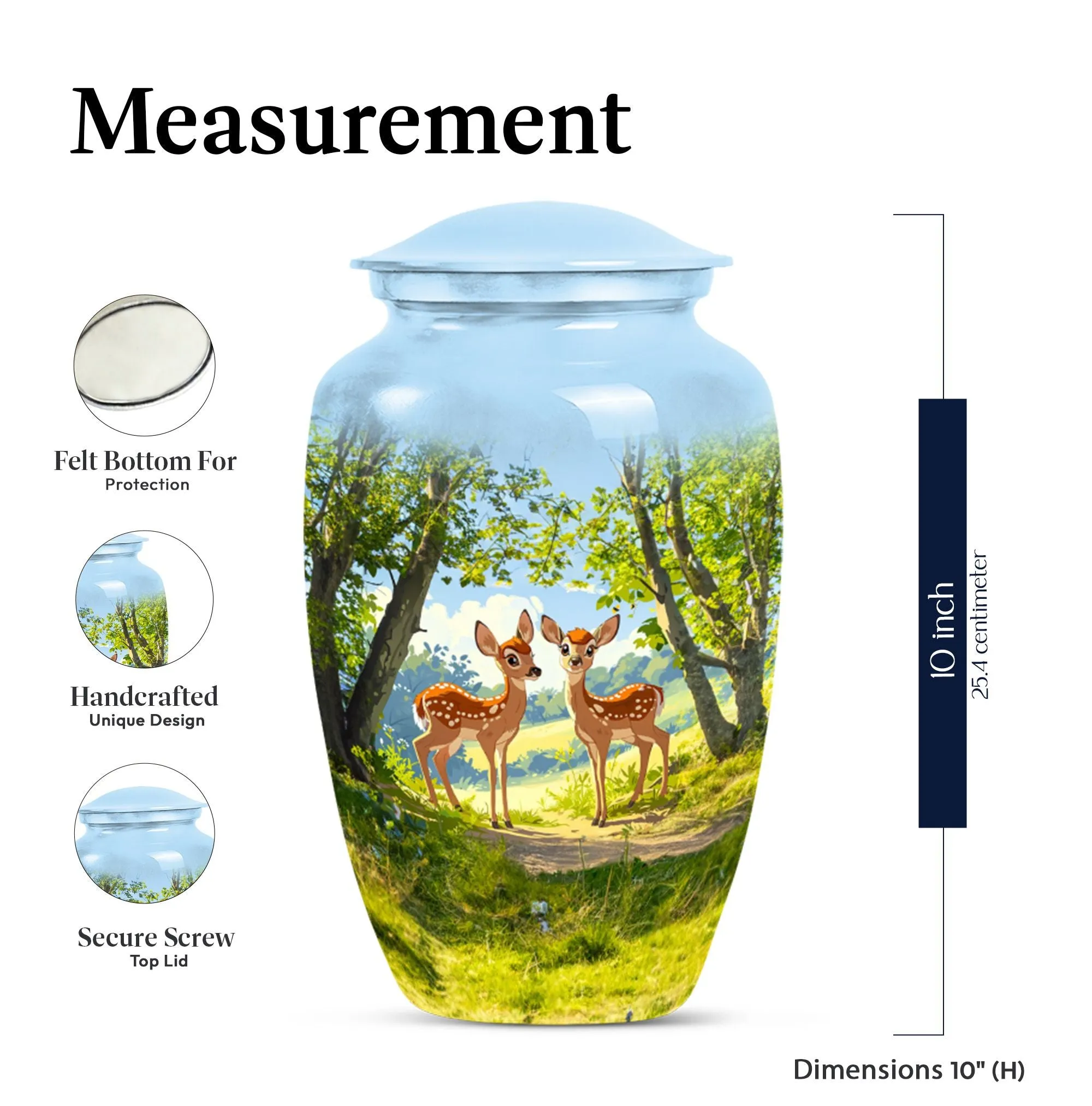 Majestic Deer Cremation Urn for Noble Spirits