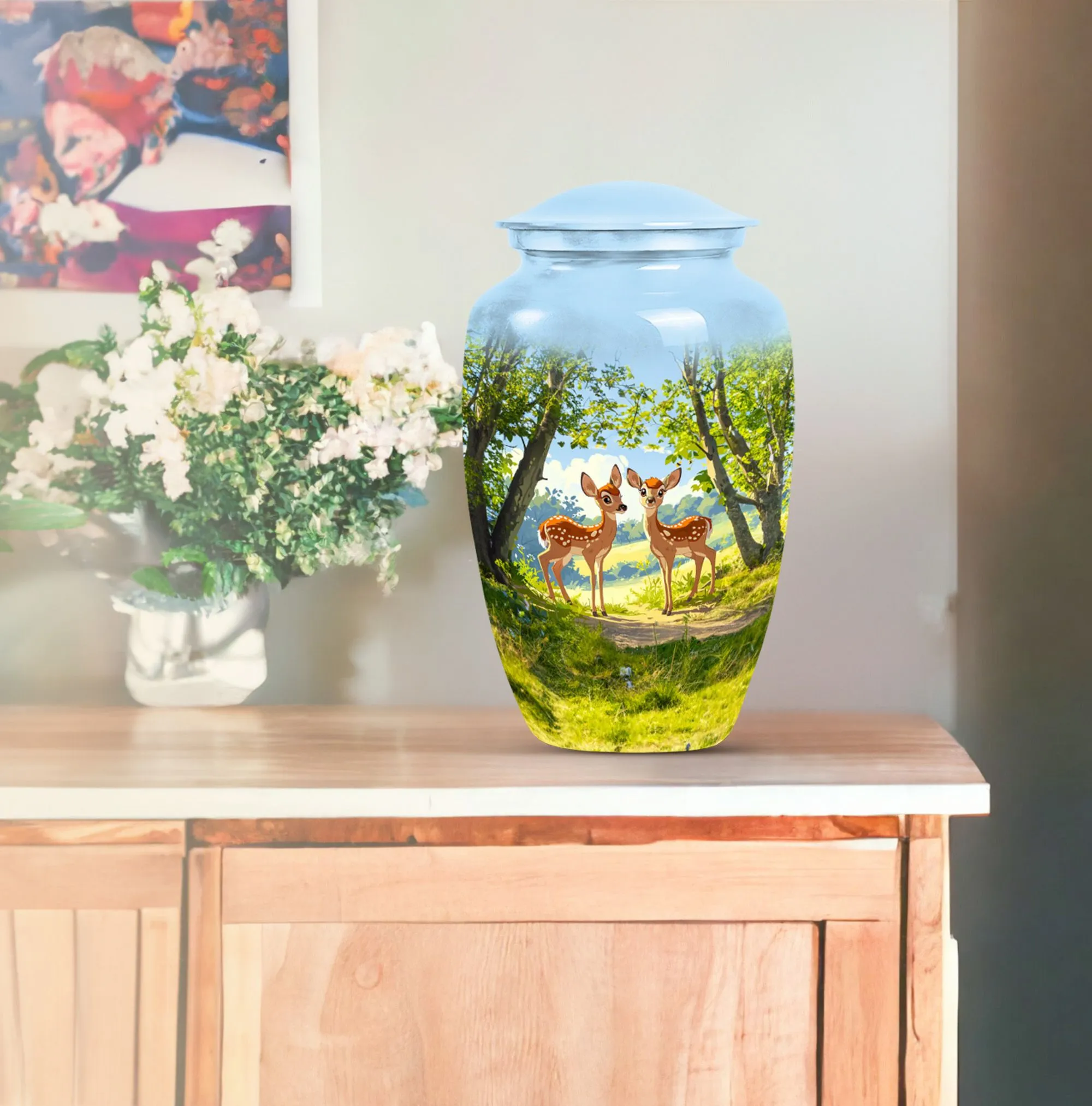 Majestic Deer Cremation Urn for Noble Spirits