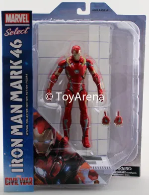 Marvel Select Iron Man MK46 From Captain America Civil War Action Figure
