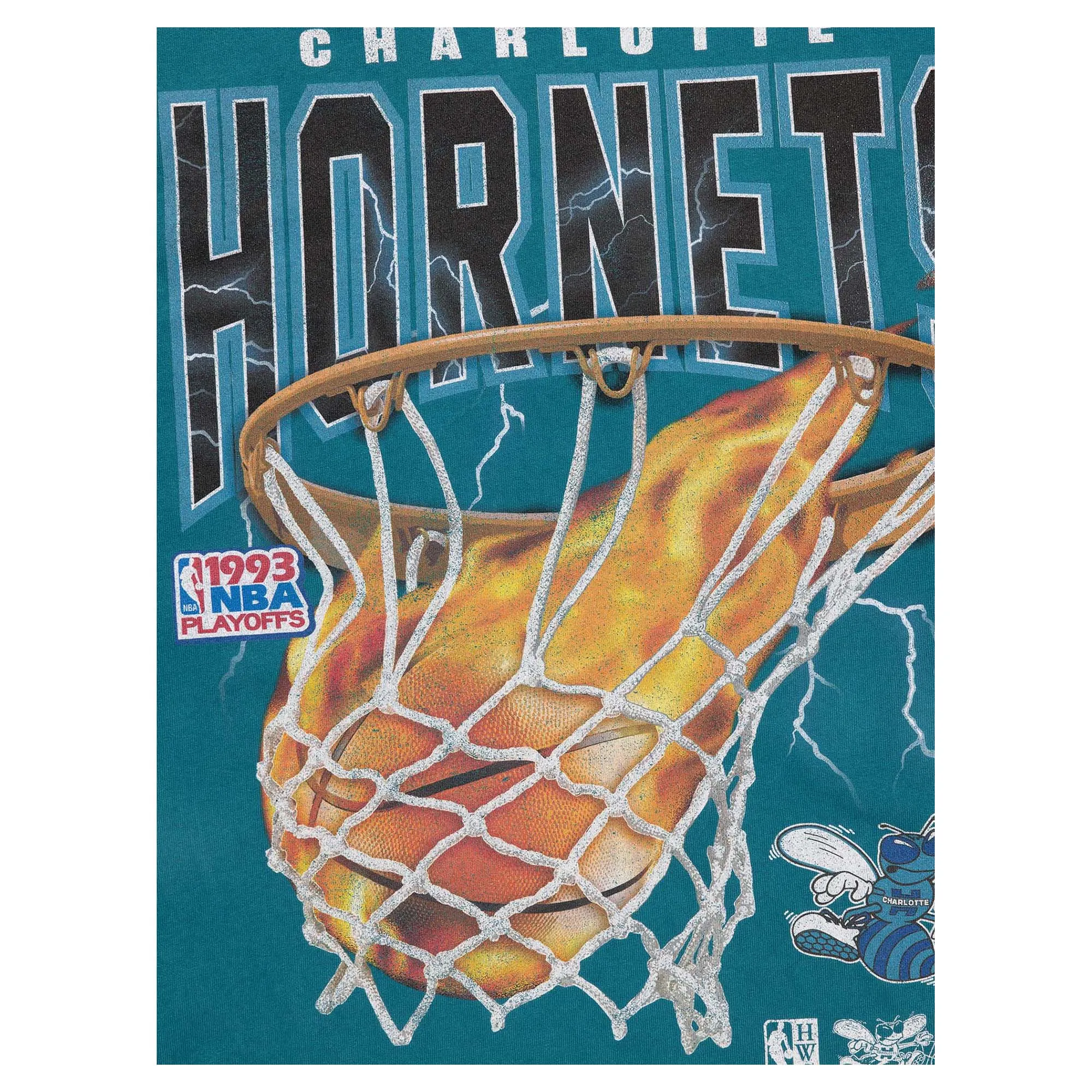 Men's NBA Charlotte Hornets Fire N Lightning Tee