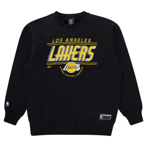 Men's NBA Los Angeles Lakers Logan Fleece Crewneck