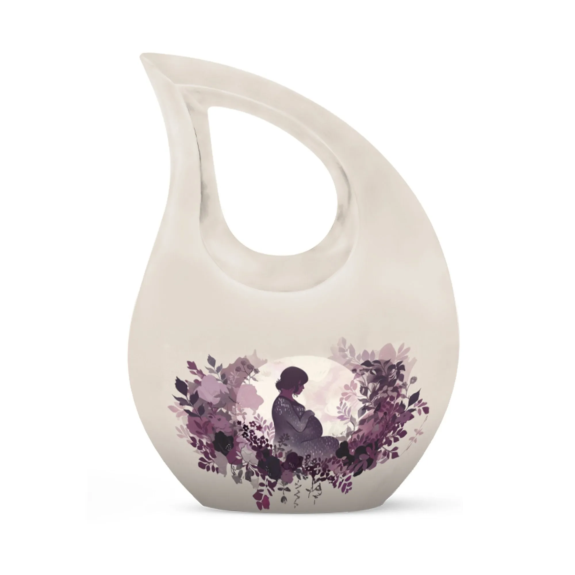 Mother Memorial Urn, Adult Cremation Urn For Human Ashes Remans