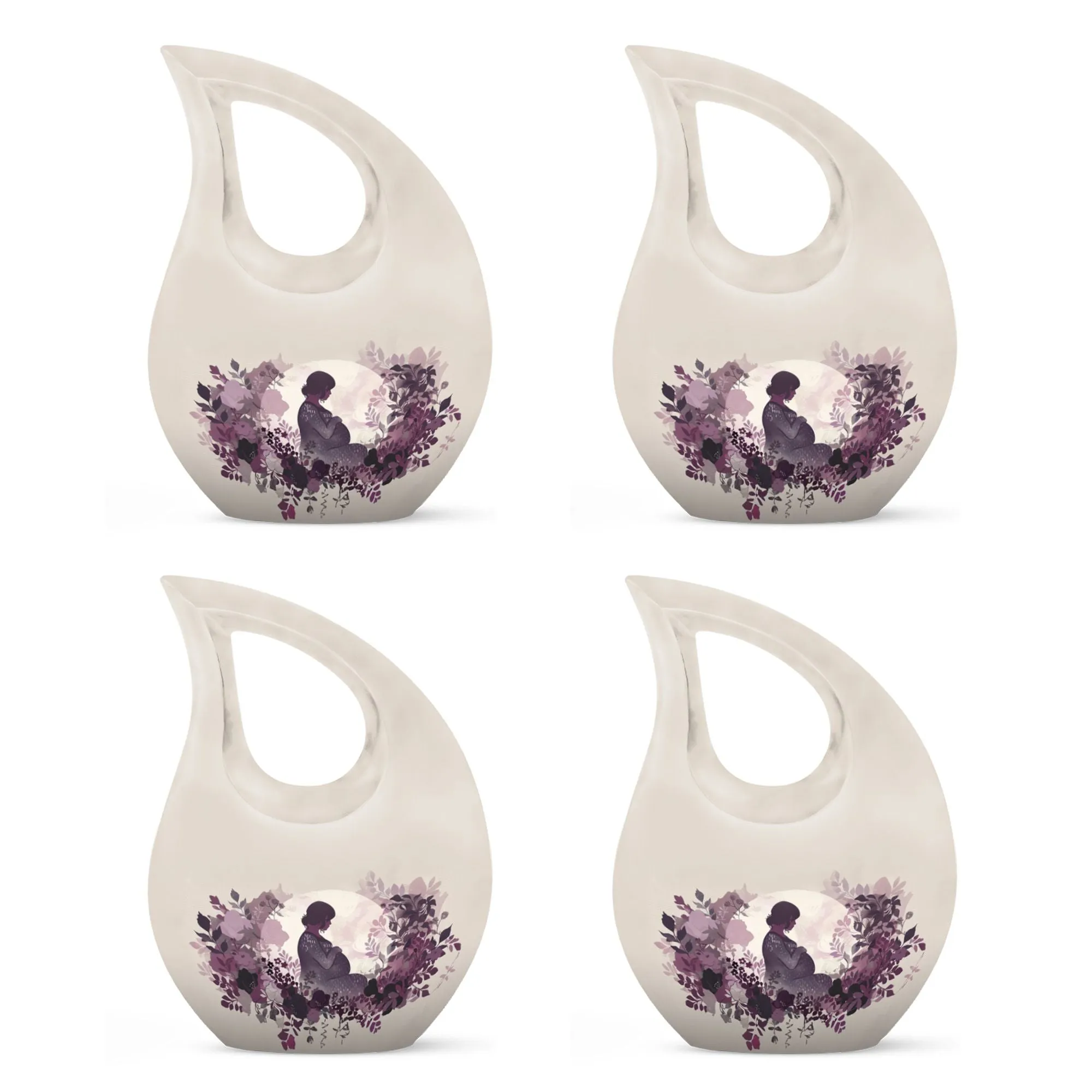 Mother Memorial Urn, Adult Cremation Urn For Human Ashes Remans