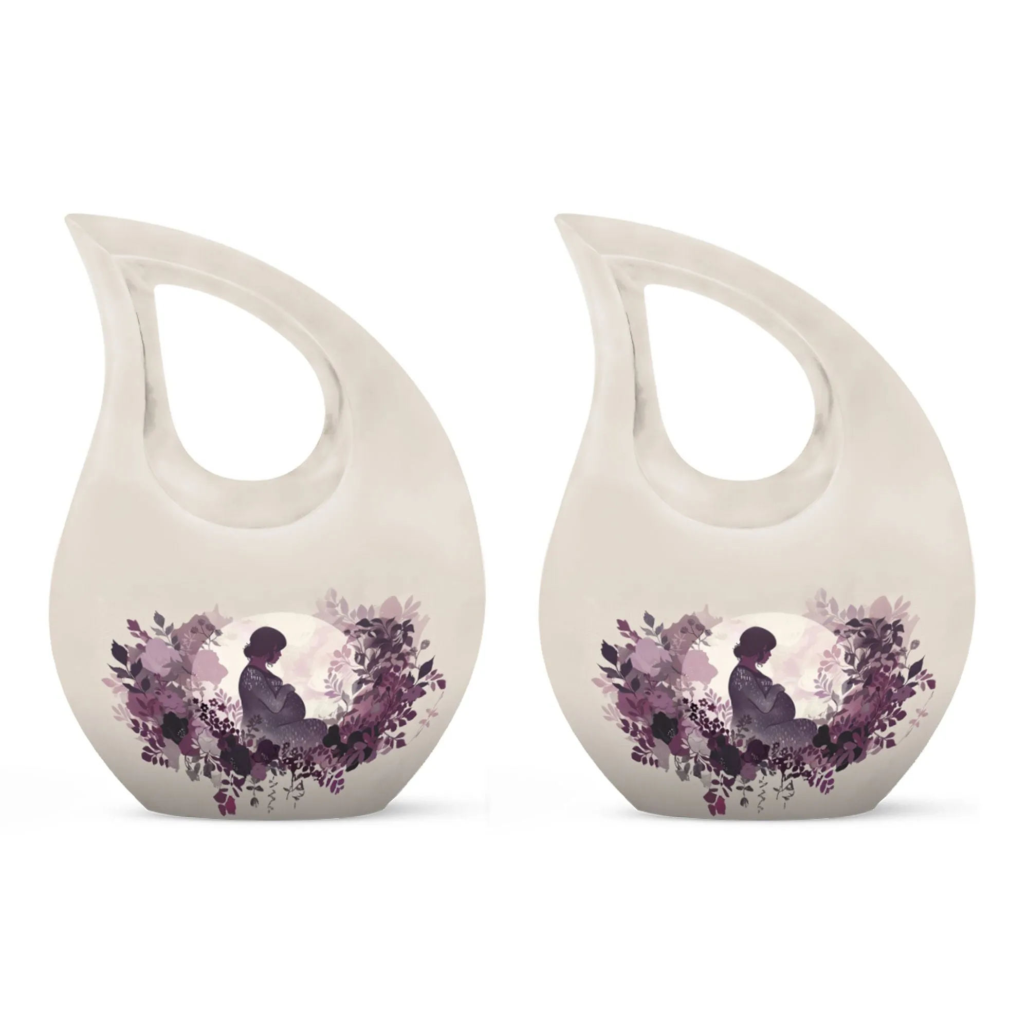 Mother Memorial Urn, Adult Cremation Urn For Human Ashes Remans