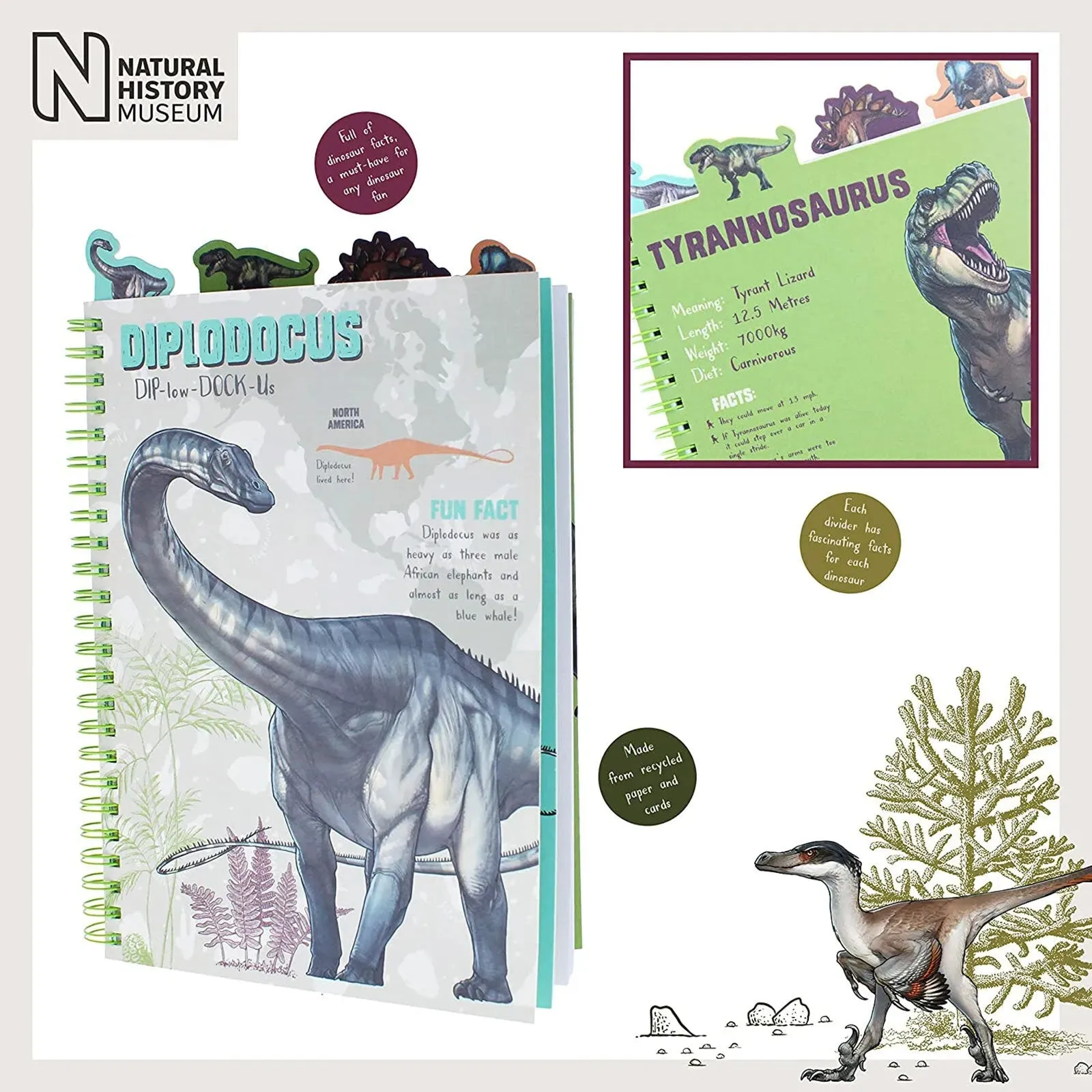 National History Museum A5 Project Book