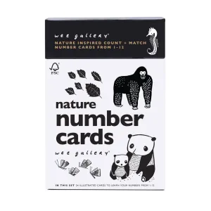 Nature Numbers Cards