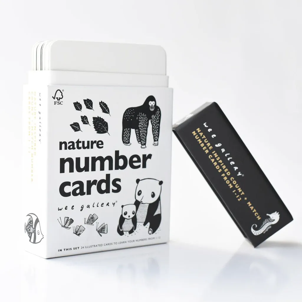 Nature Numbers Cards