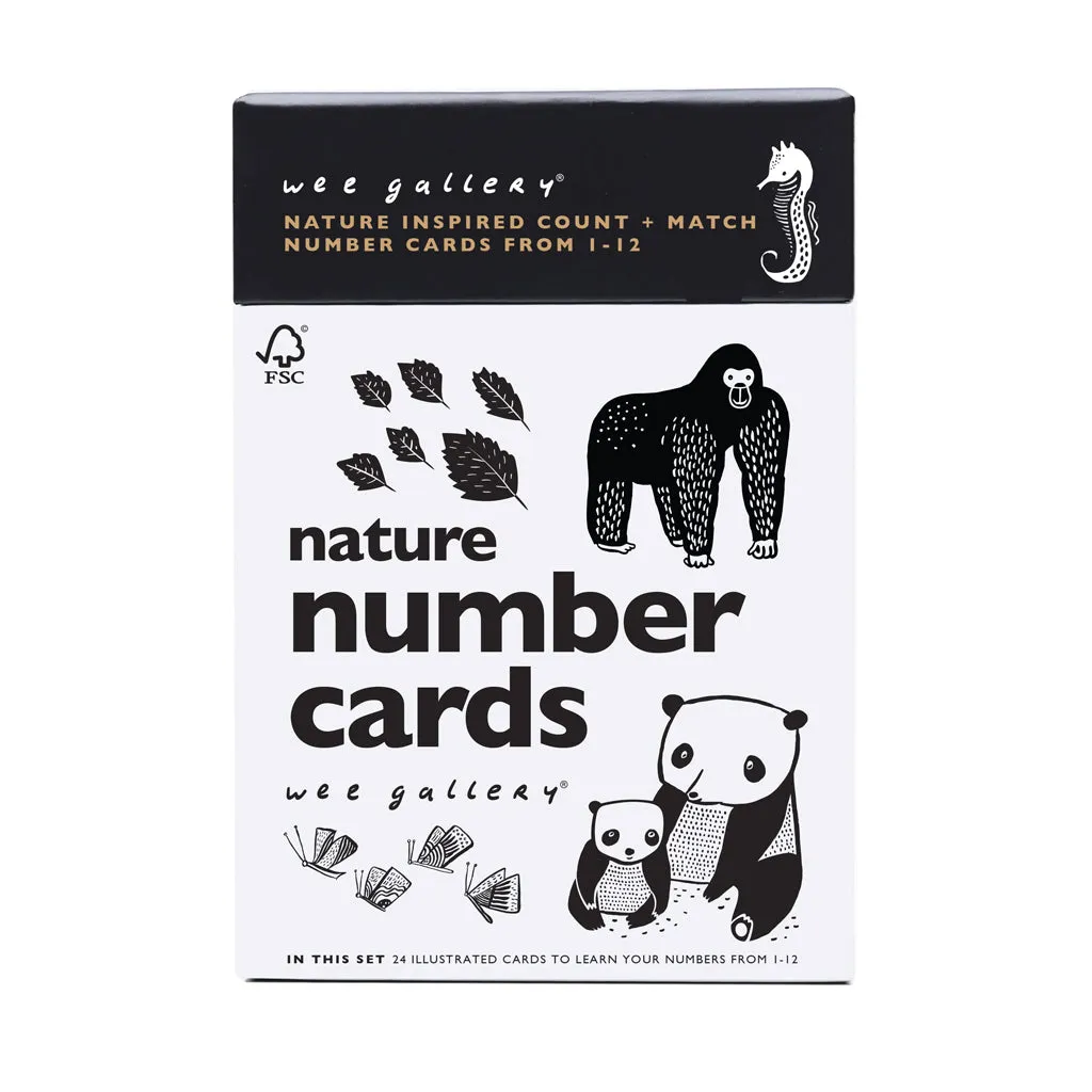 Nature Numbers Cards