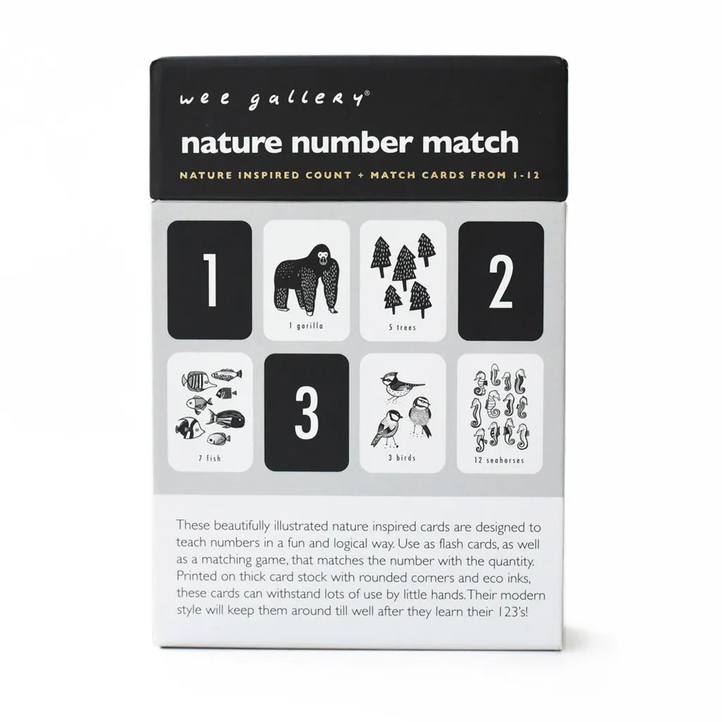 Nature Numbers Cards