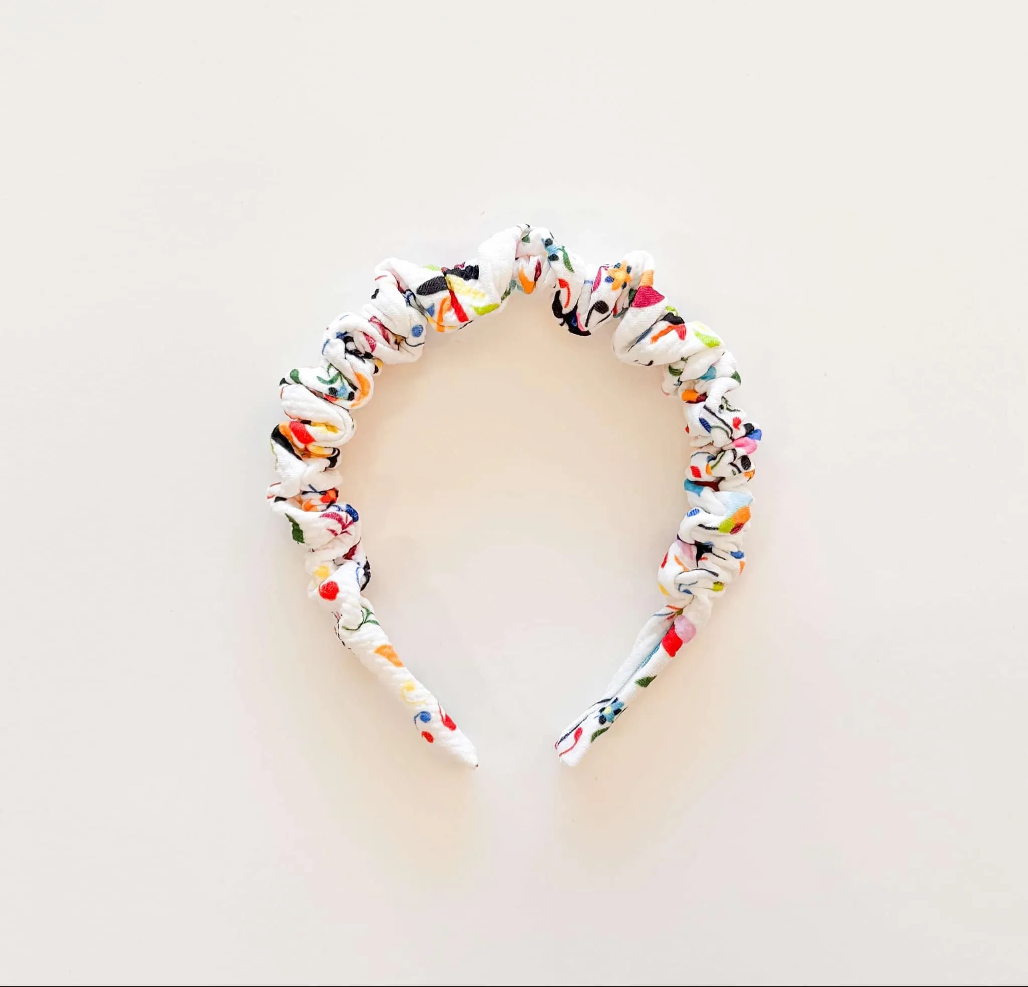 Otomi Floral Ruched Headband