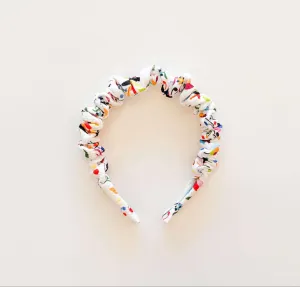 Otomi Floral Ruched Headband