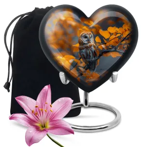 Owl Funeral Urn: An Exquisite, Larger-Than-Life Cremation Solution