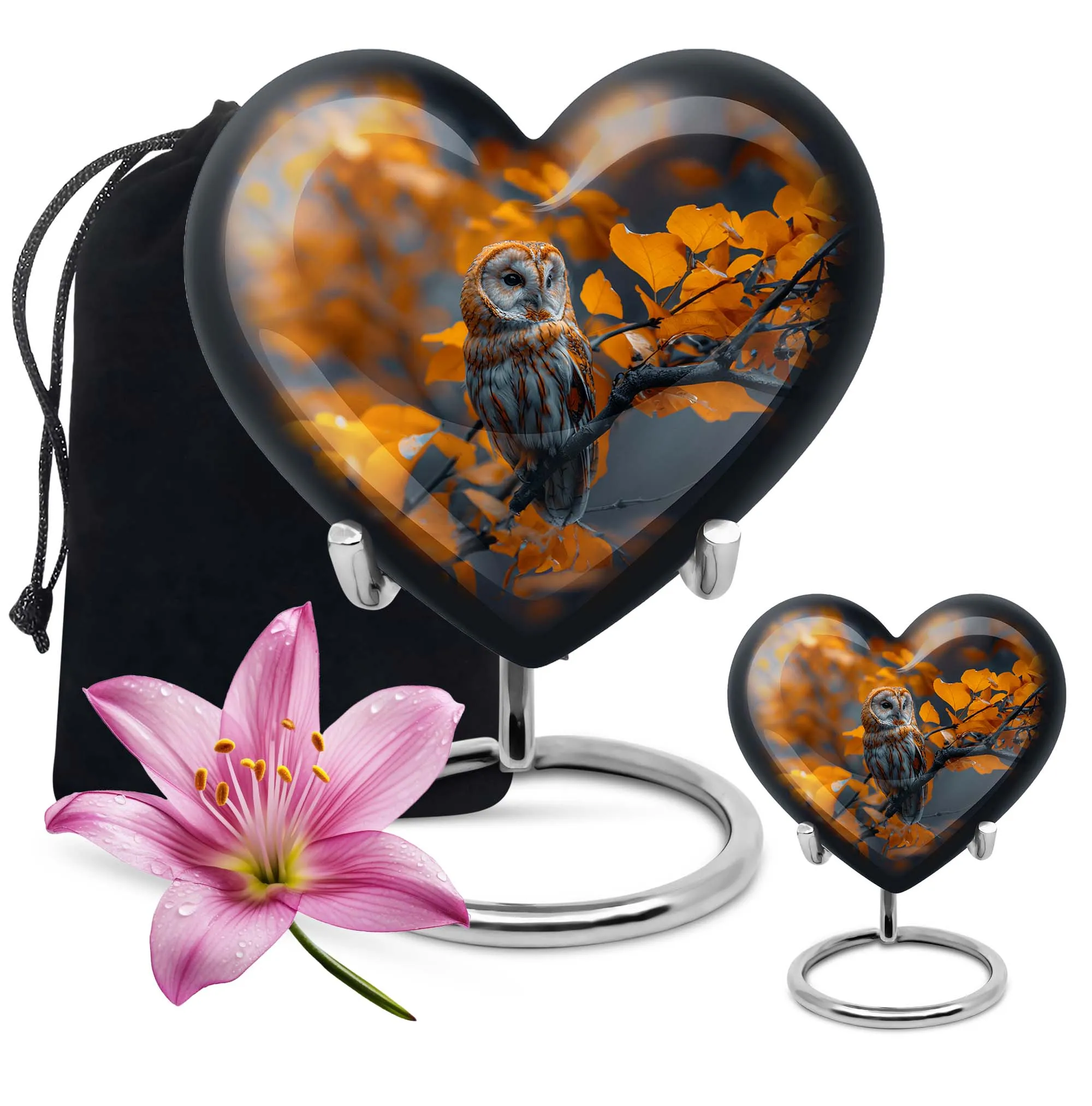 Owl Funeral Urn: An Exquisite, Larger-Than-Life Cremation Solution