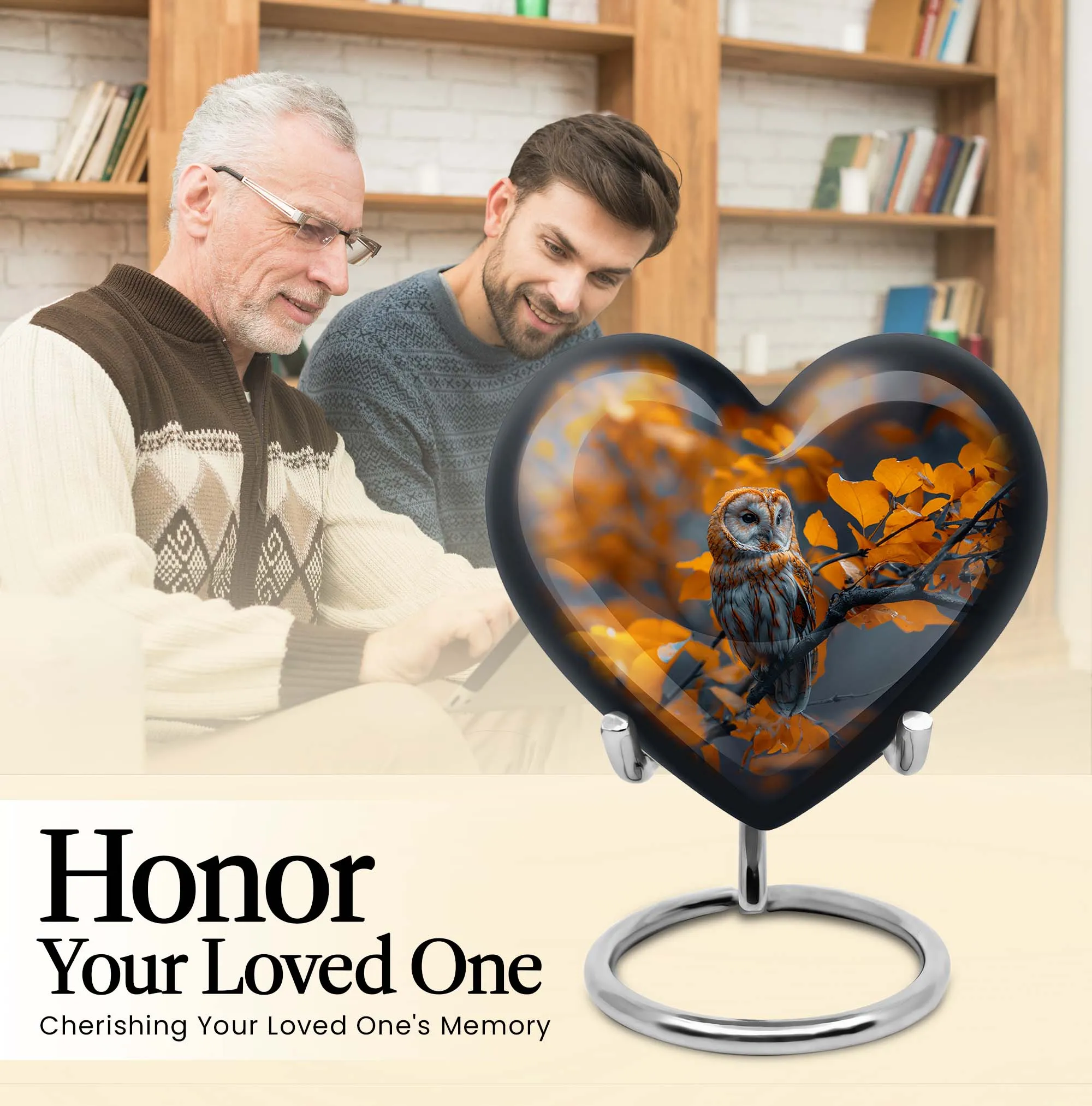 Owl Funeral Urn: An Exquisite, Larger-Than-Life Cremation Solution