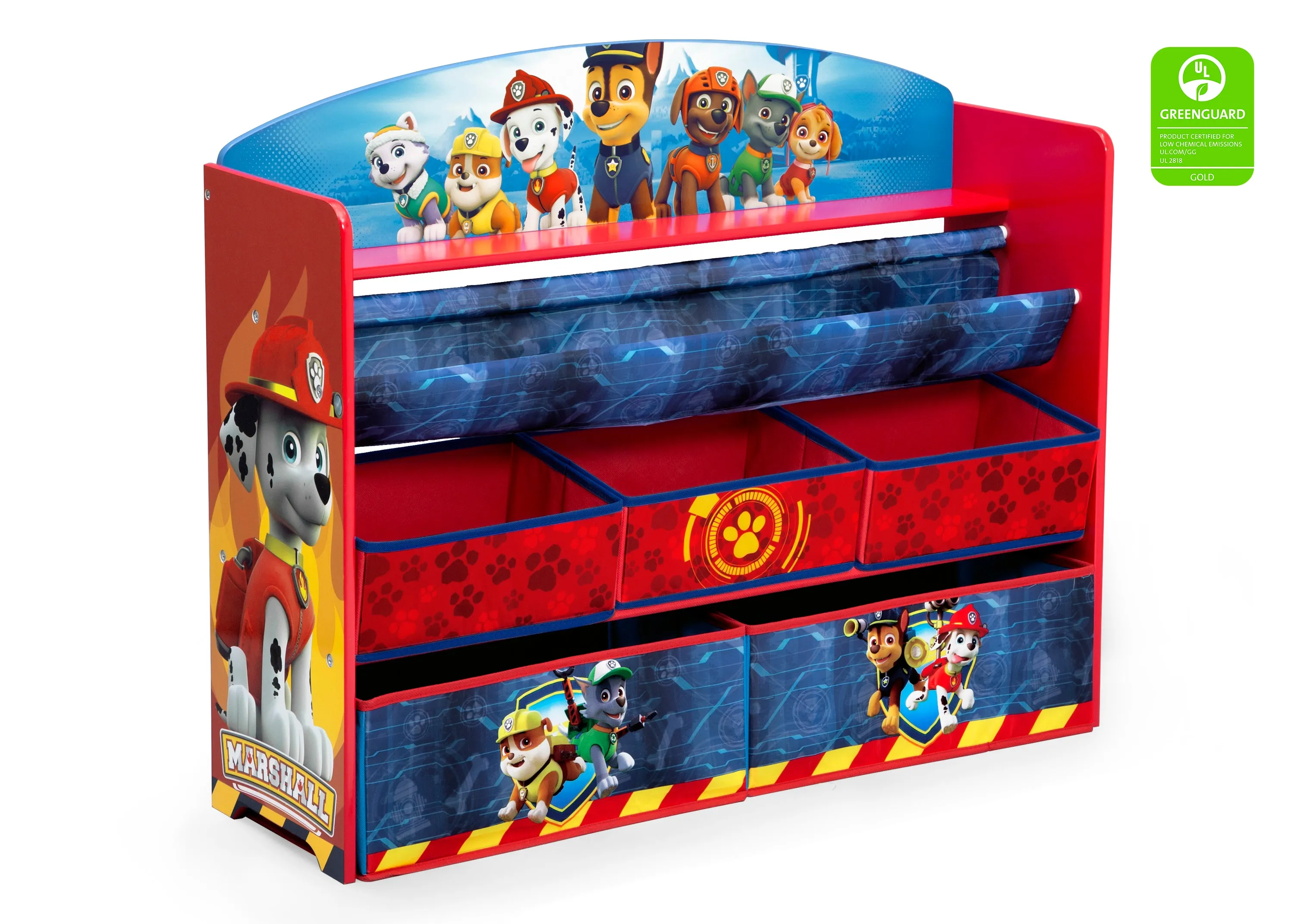 PAW Patrol Deluxe Book and Toy Organizer