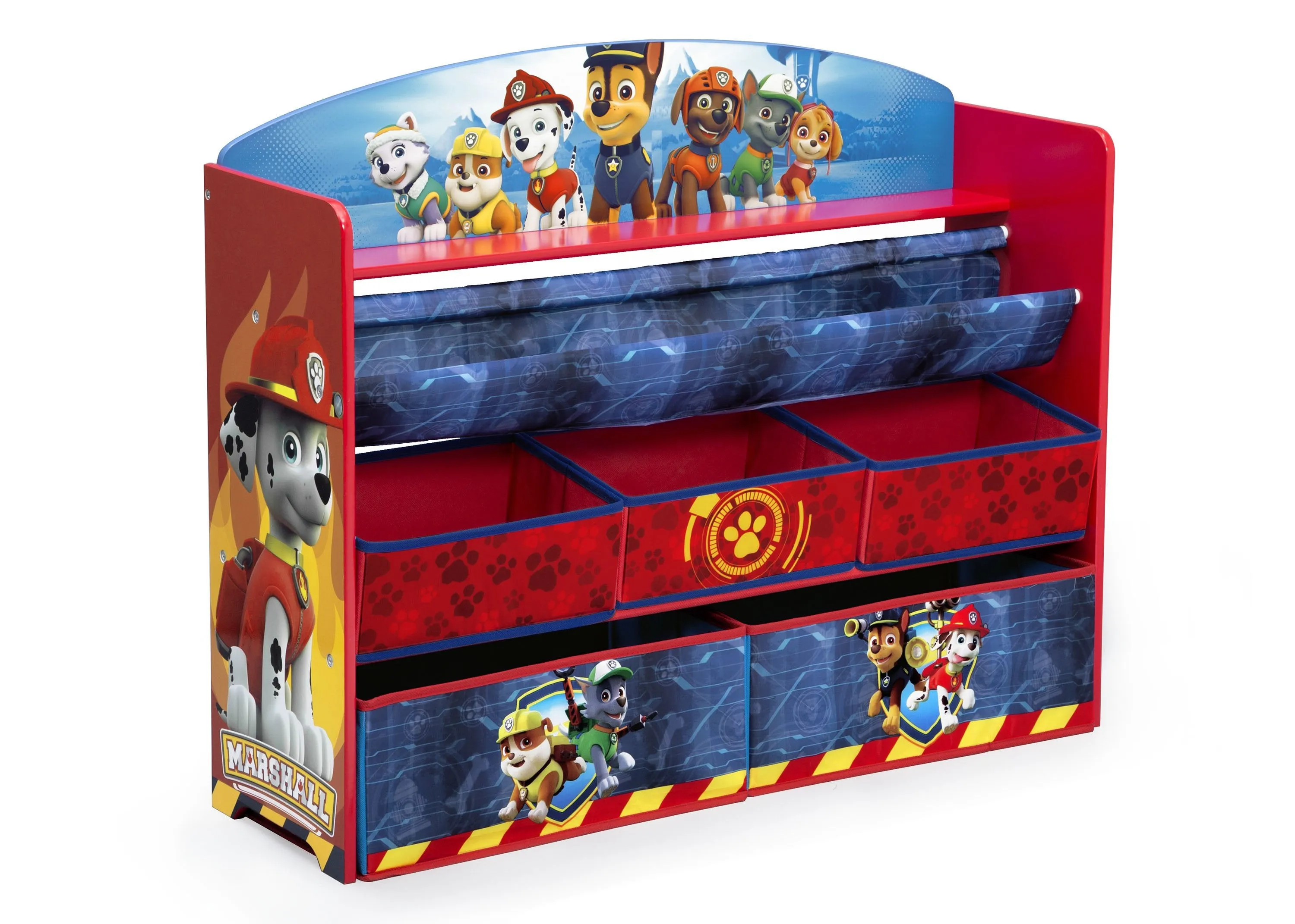PAW Patrol Deluxe Book and Toy Organizer