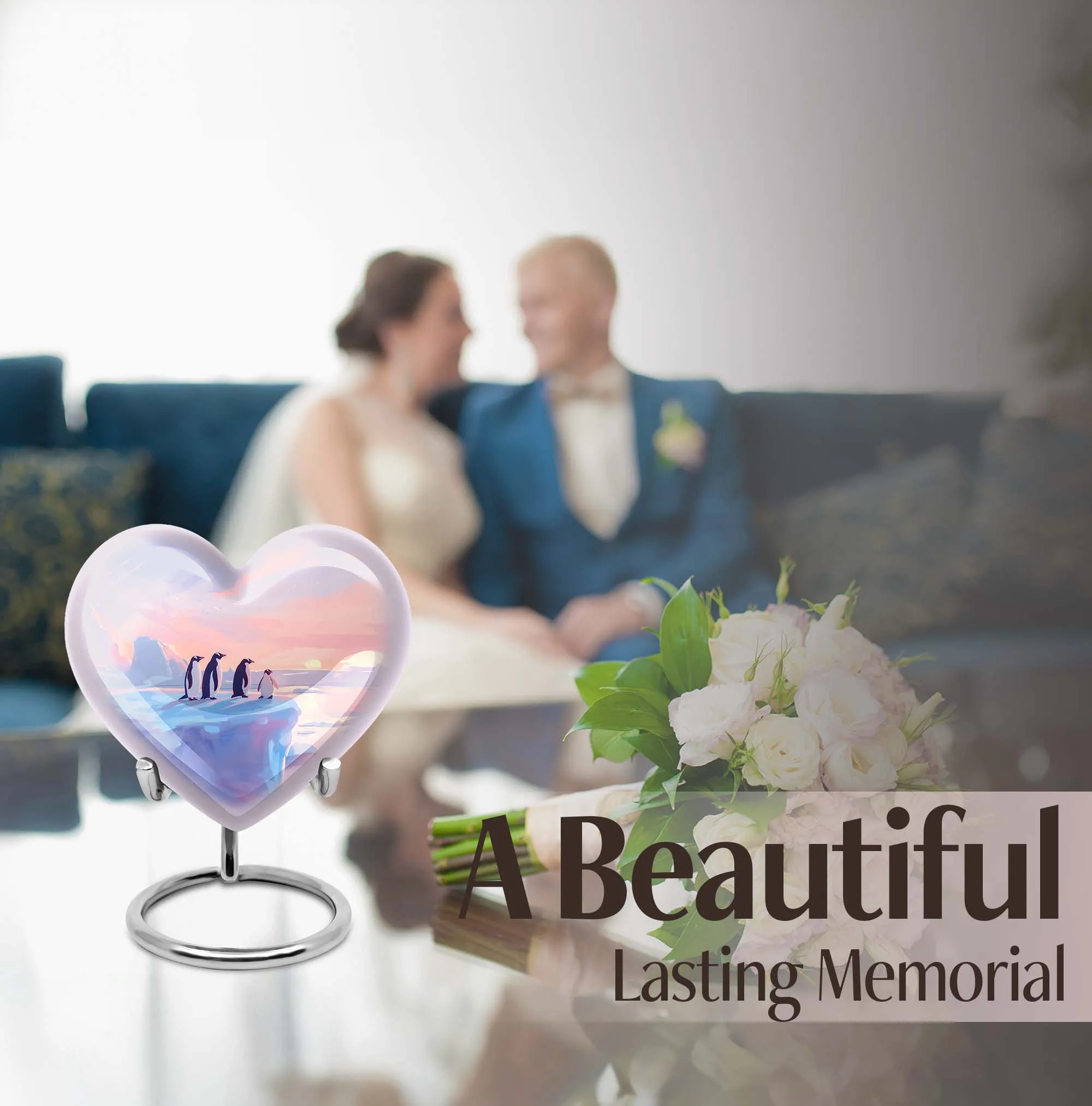 Penguin Urn: A Premium Memorial Remembrance for Dad