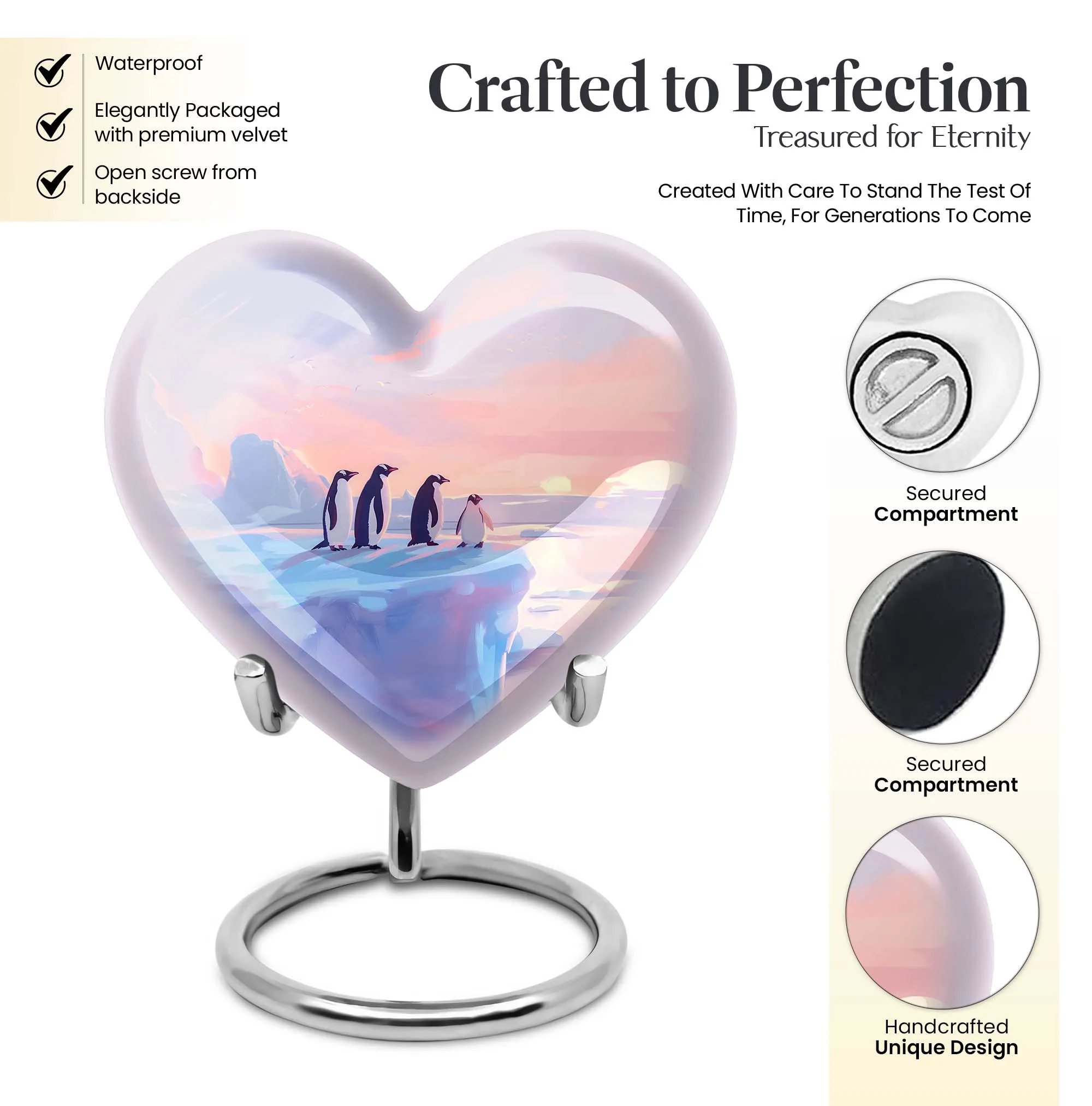 Penguin Urn: A Premium Memorial Remembrance for Dad