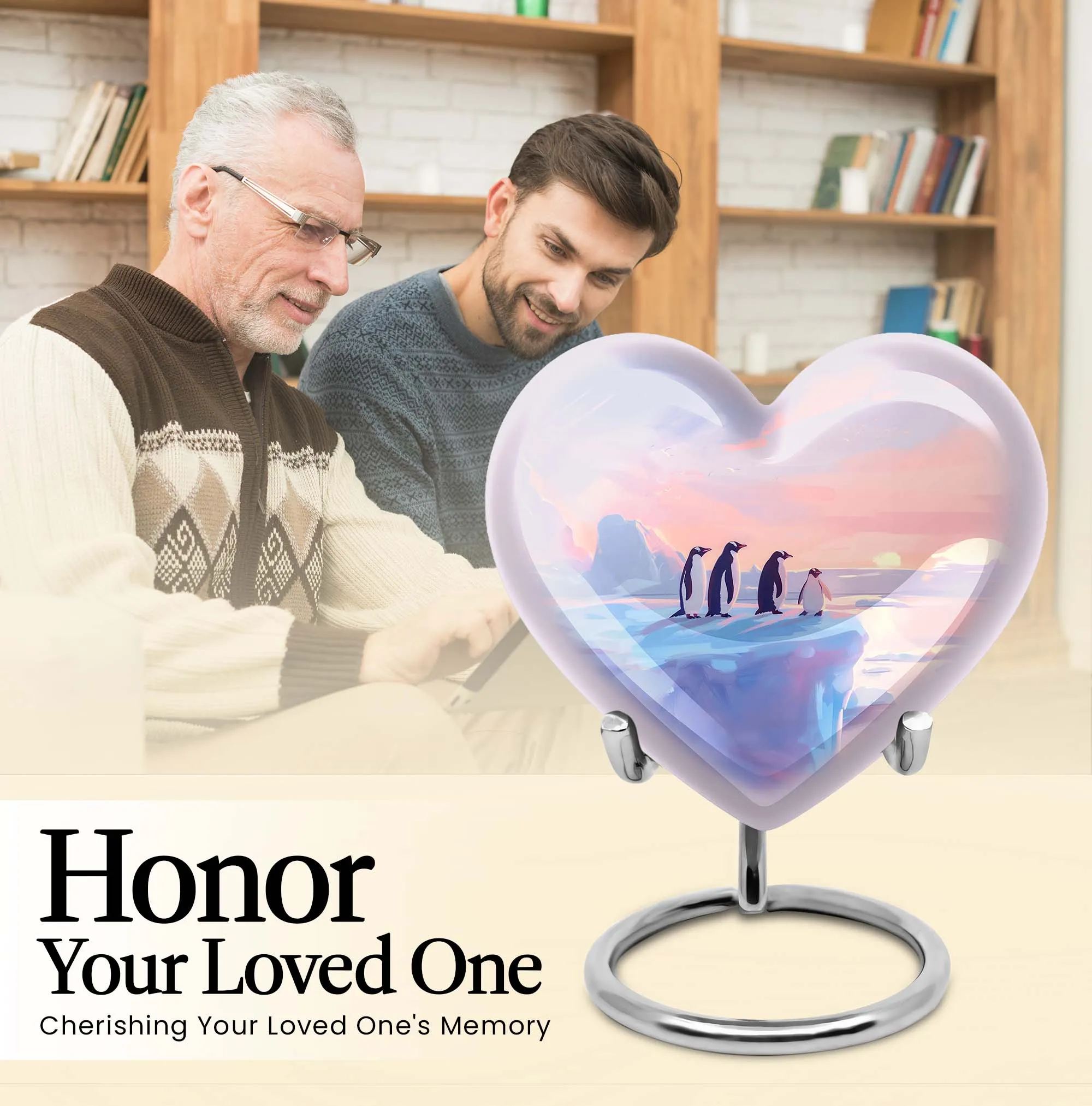 Penguin Urn: A Premium Memorial Remembrance for Dad