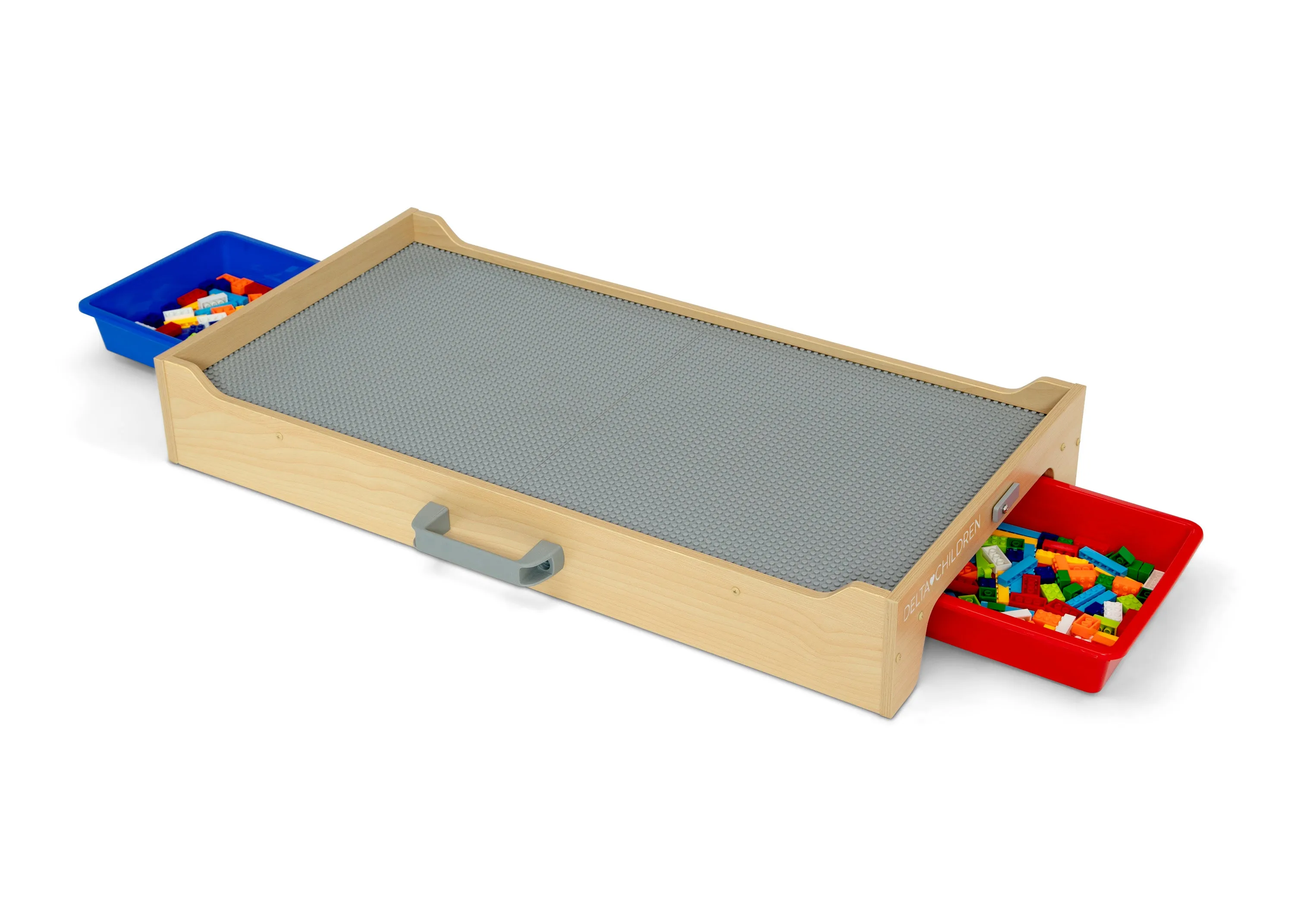Play N Store Building Bricks Play Table with 100  Play Bricks Included