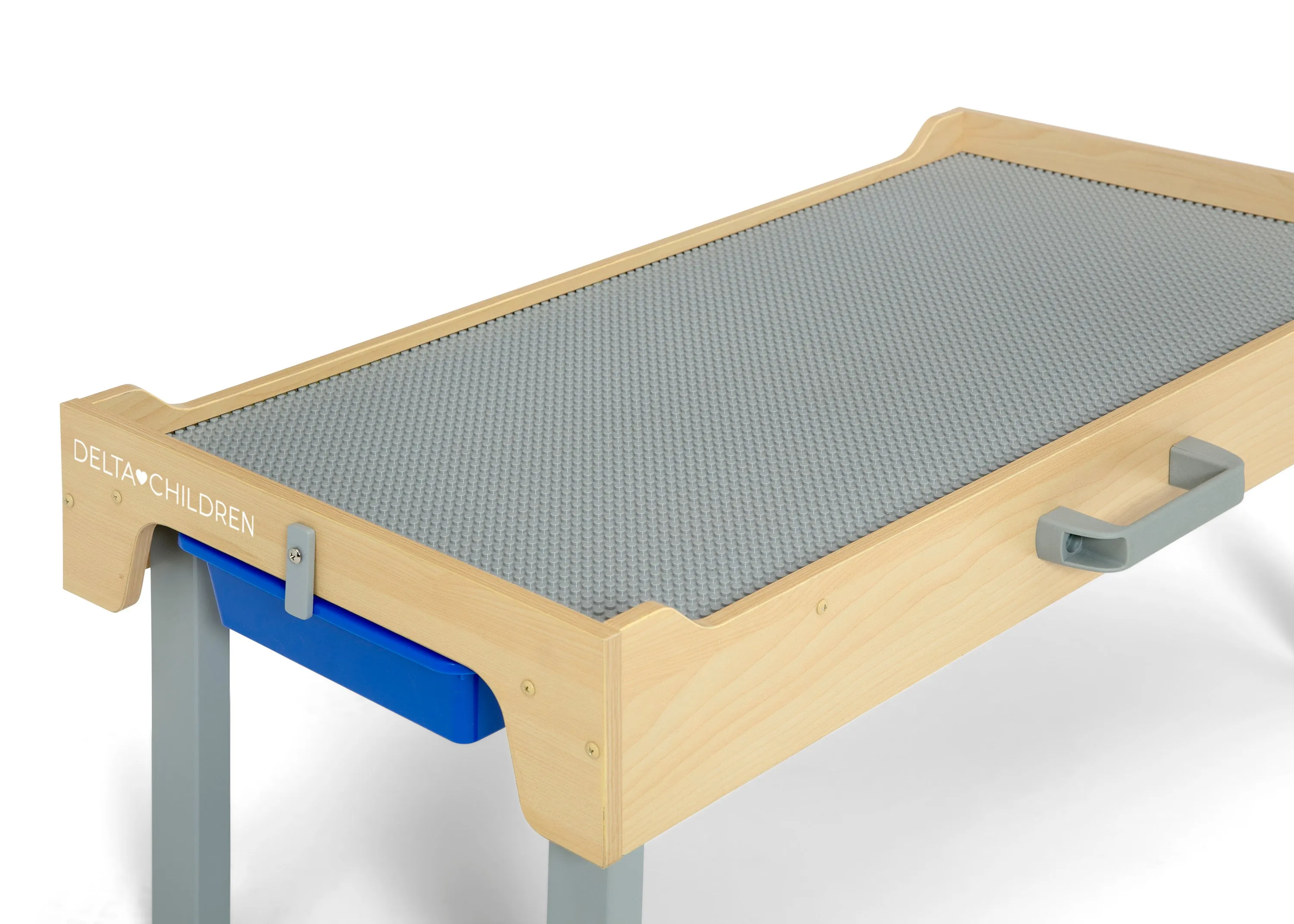 Play N Store Building Bricks Play Table with 100  Play Bricks Included