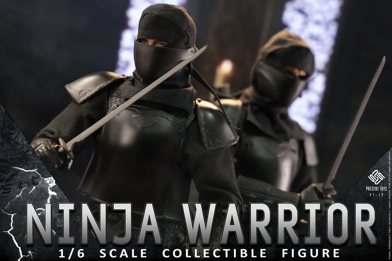 Present Toys 1/6 Double Suit Ninja Warrior Scale Action Figure PT-SP17