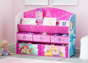 Princess Deluxe Book & Toy Organizer