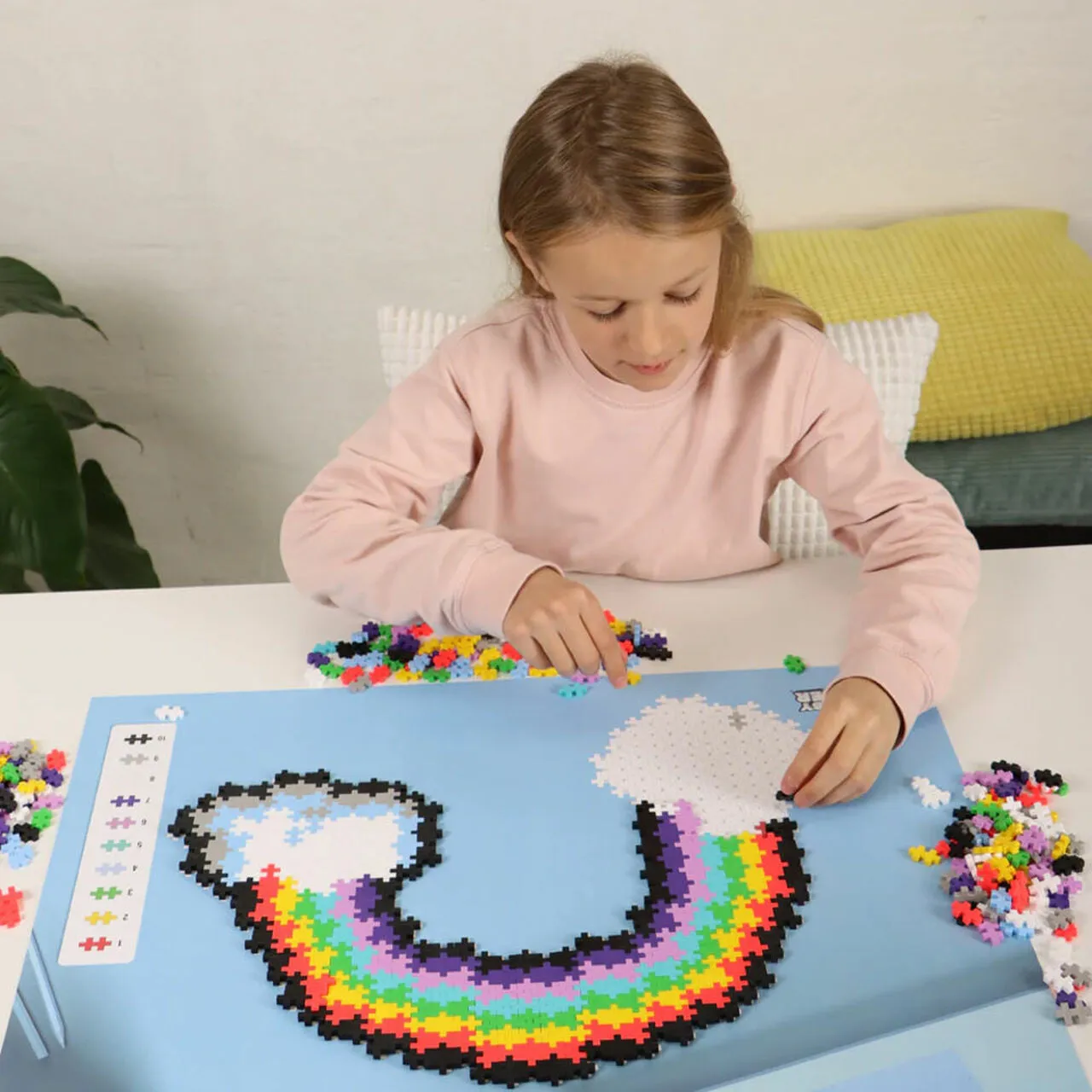 Puzzle by Number 500pcs Rainbow