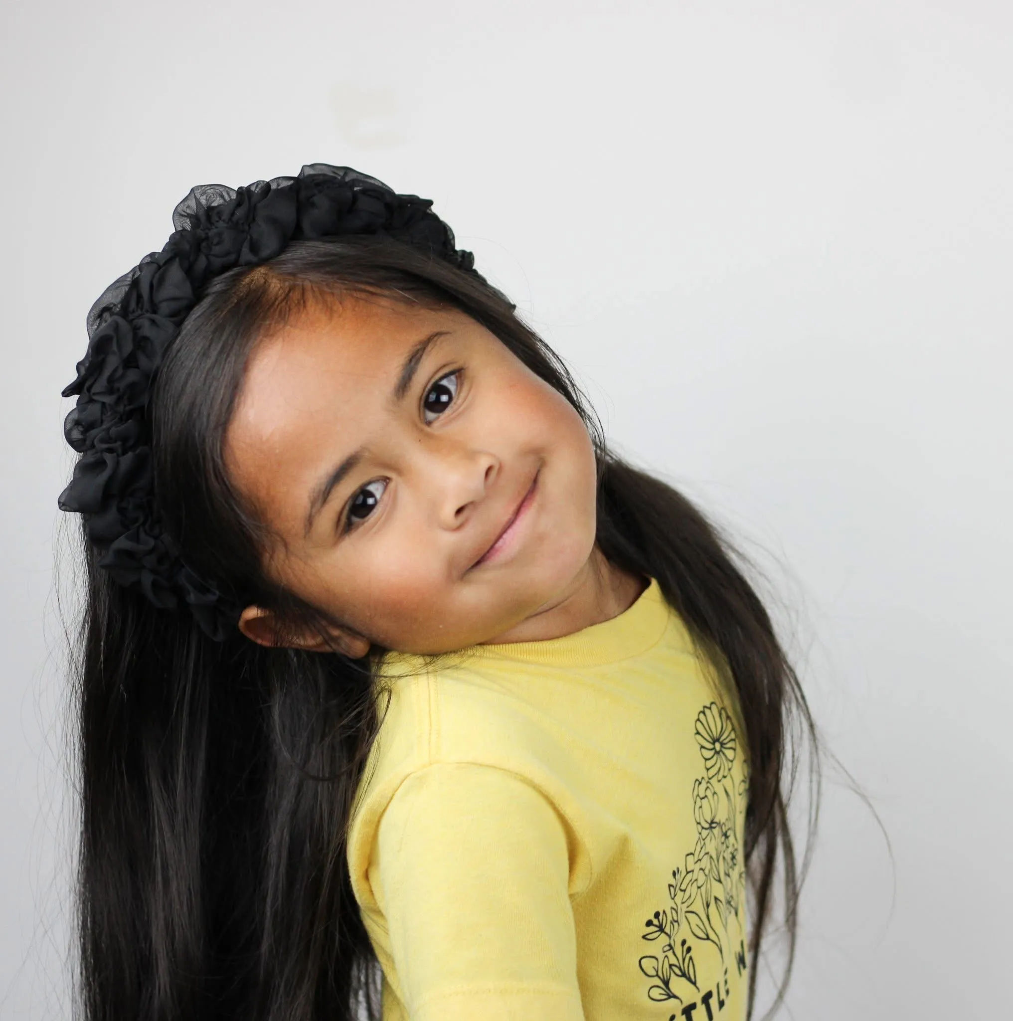 Ruffled Ruched Headband