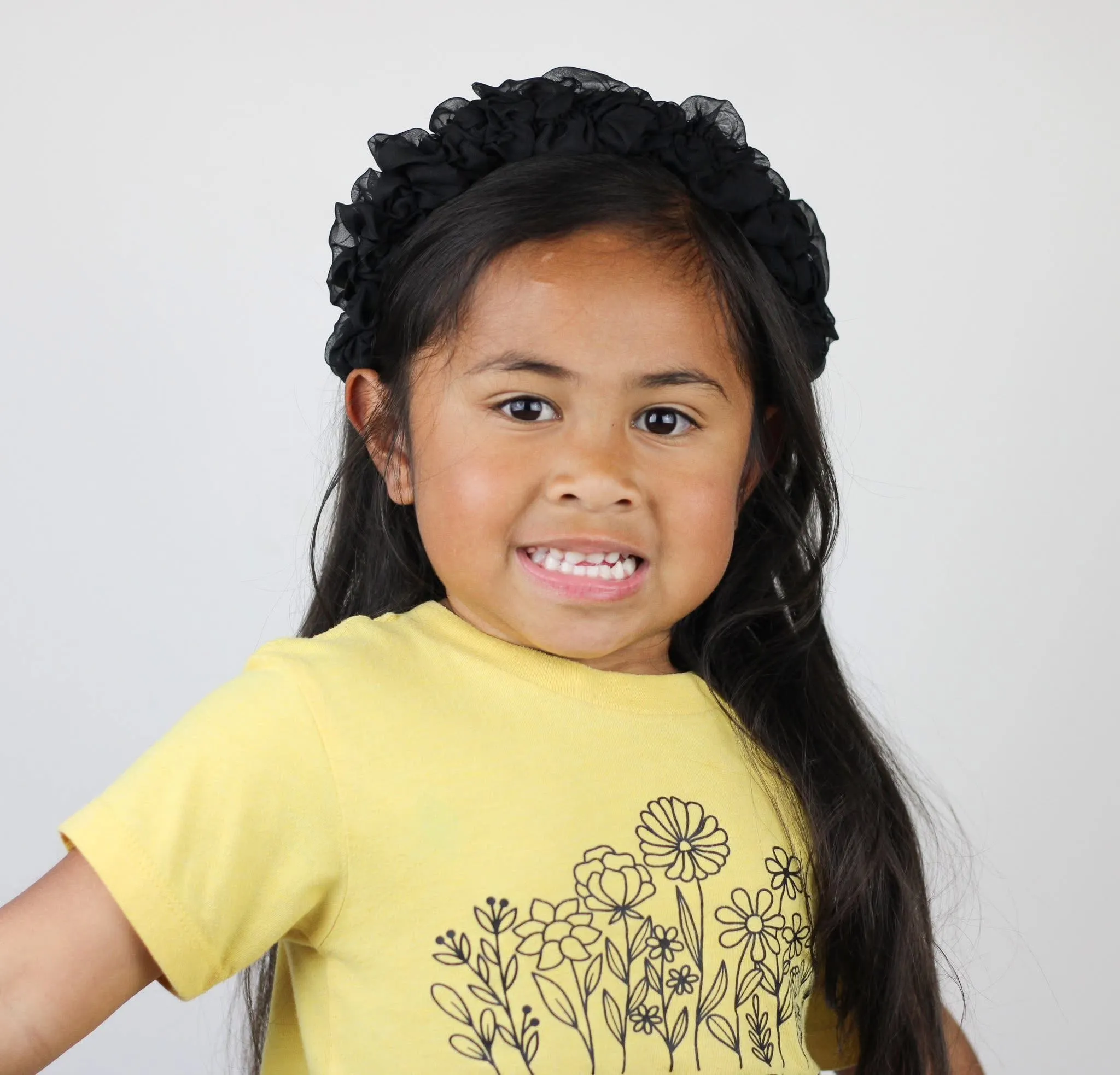 Ruffled Ruched Headband