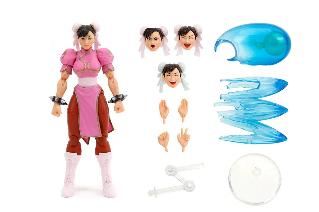 SDCC 2024 Jada Toys 1/12 Ultra Street Fighter II Chun-Li Scaled Action Figure Exclusive
