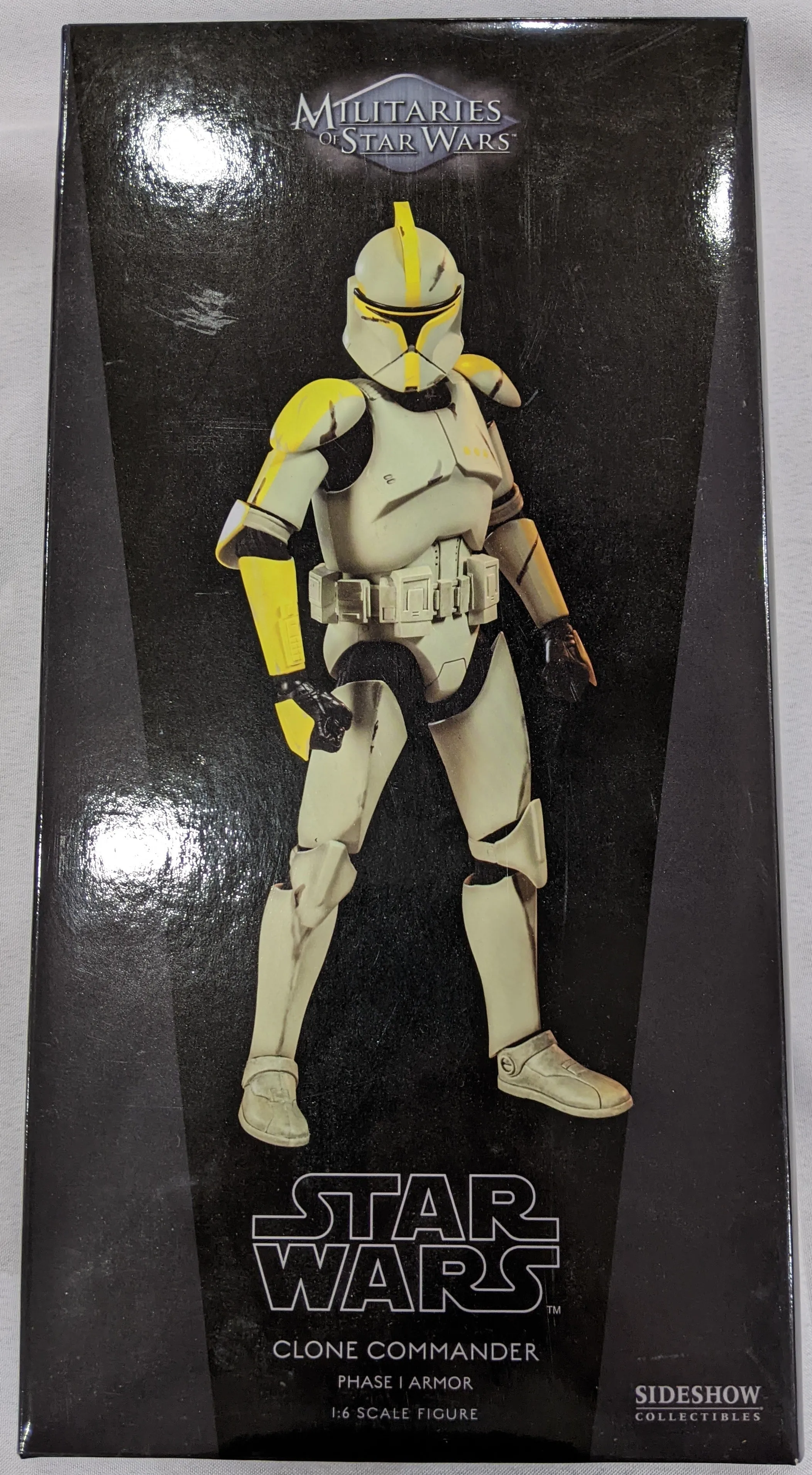 Sideshow Collectible 1/6 Star Wars Militaries of Star Wars Clone Commander Phase I Armor Sixth Scale Figure *Open Box*