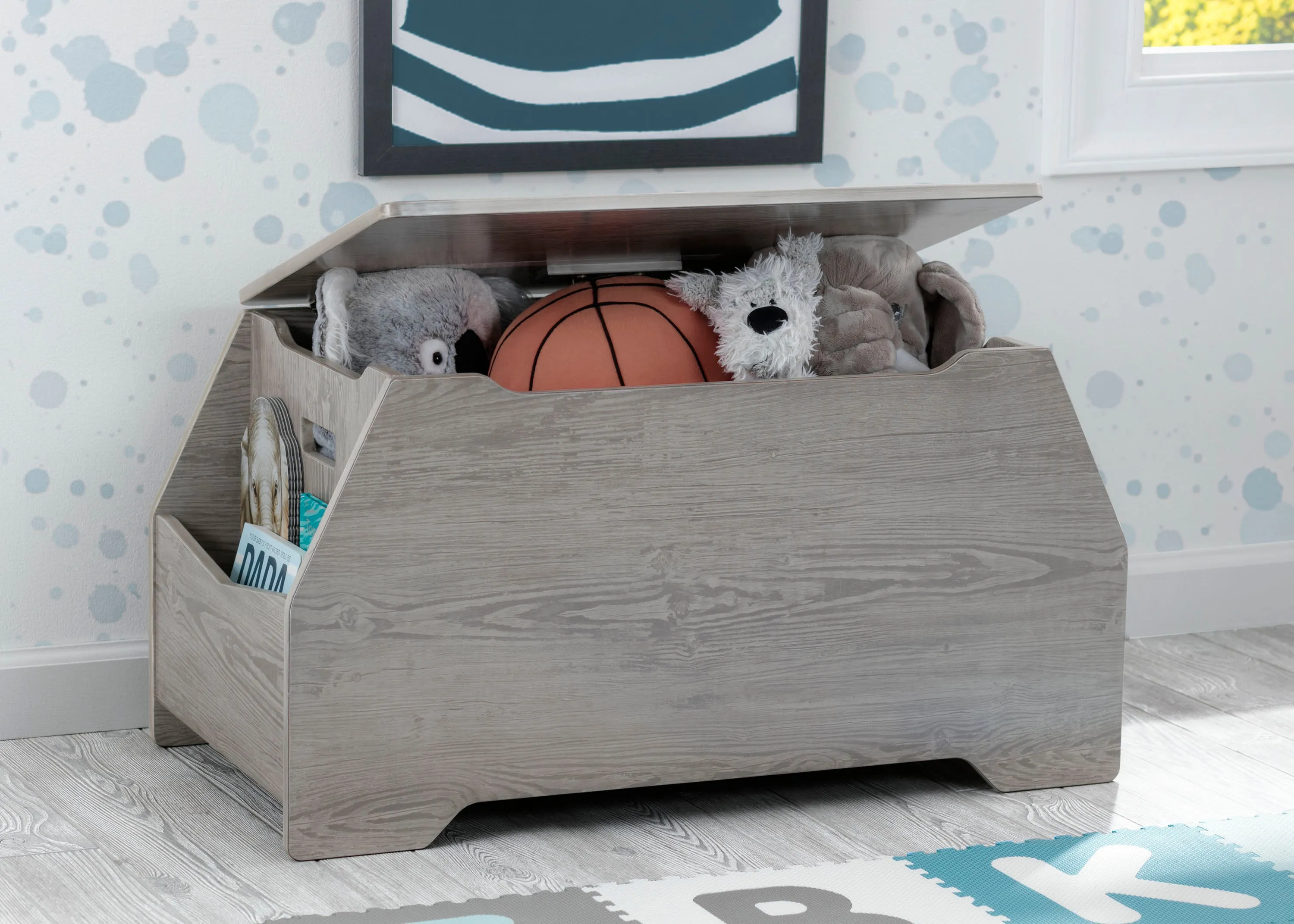 Signature Toy Box w/ Book Storage
