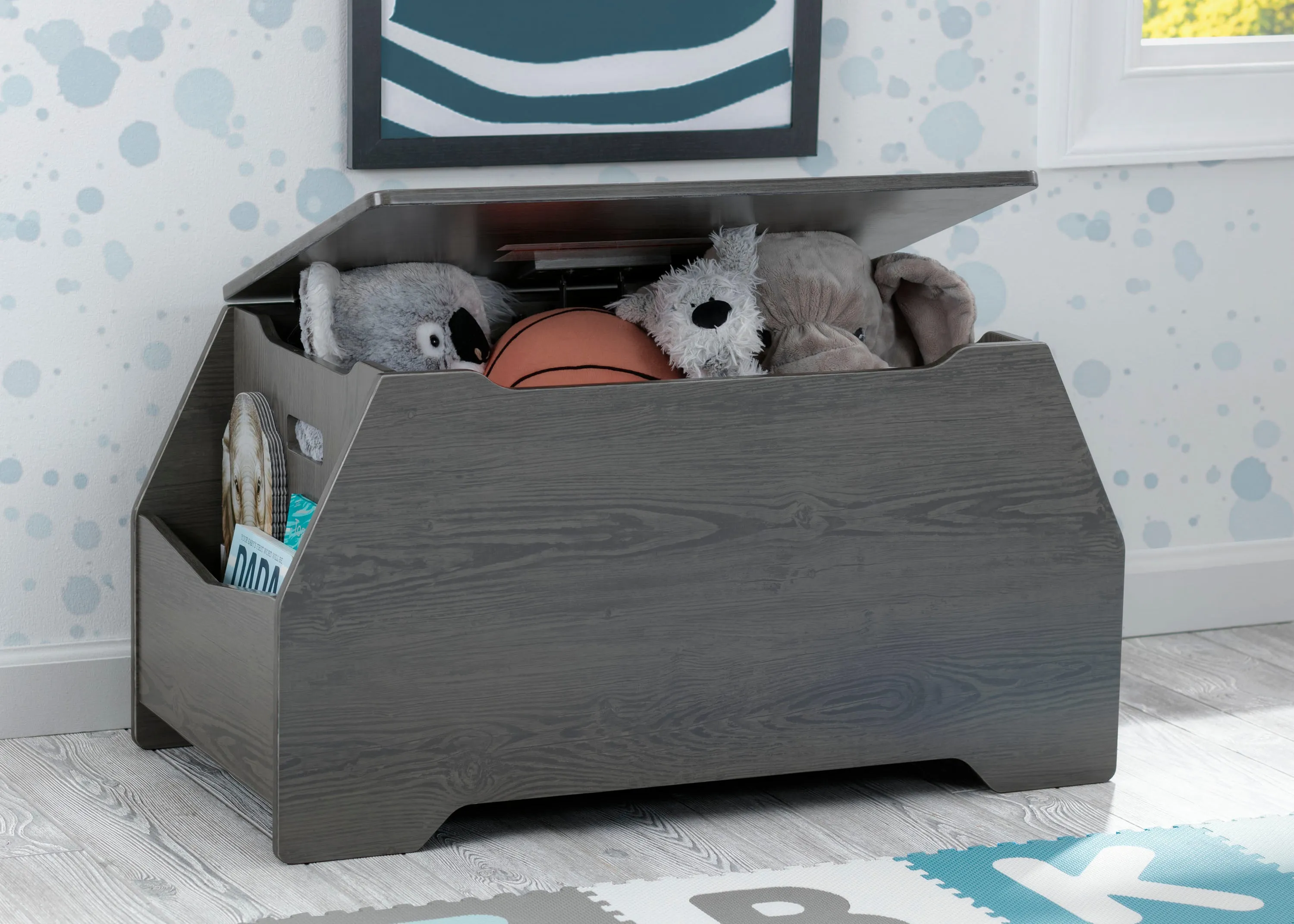 Signature Toy Box w/ Book Storage