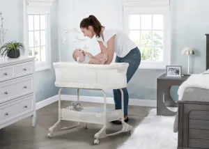 SleepCool Rocking Bassinet with Airflow Mesh