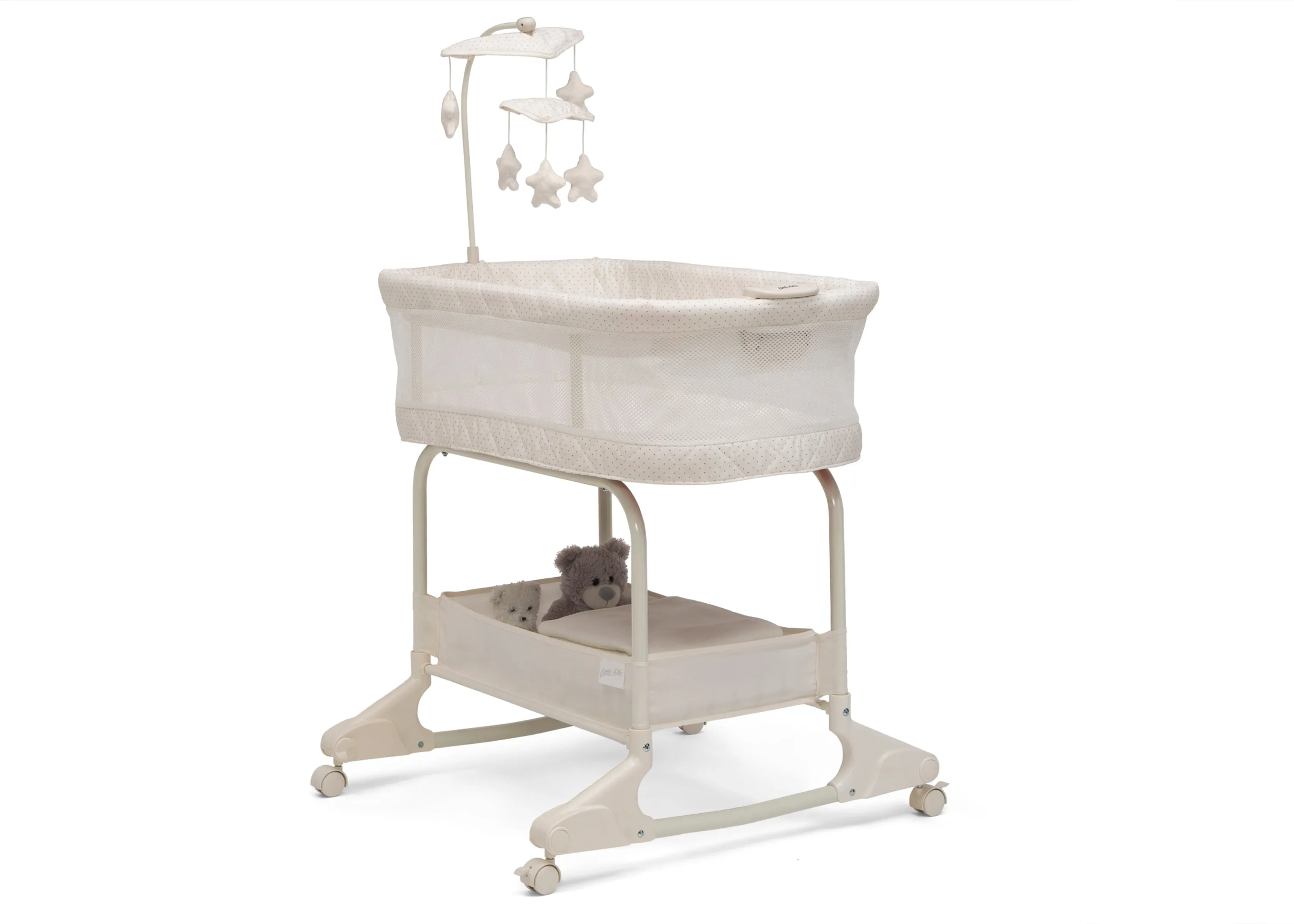 SleepCool Rocking Bassinet with Airflow Mesh