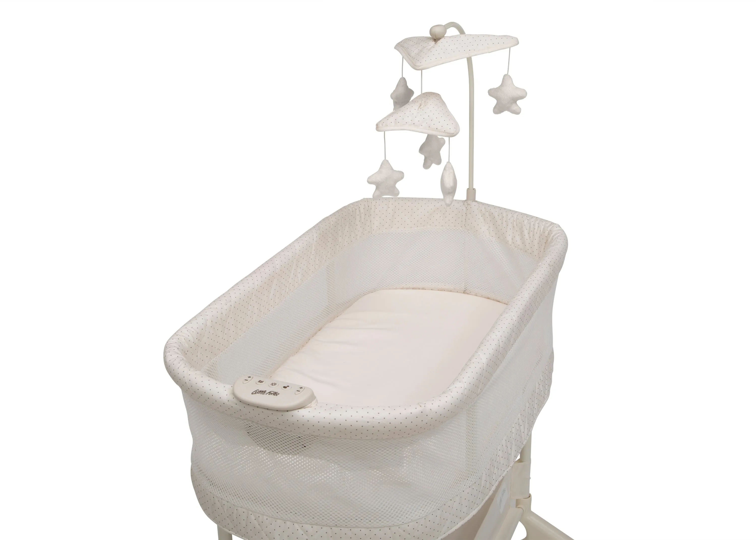 SleepCool Rocking Bassinet with Airflow Mesh