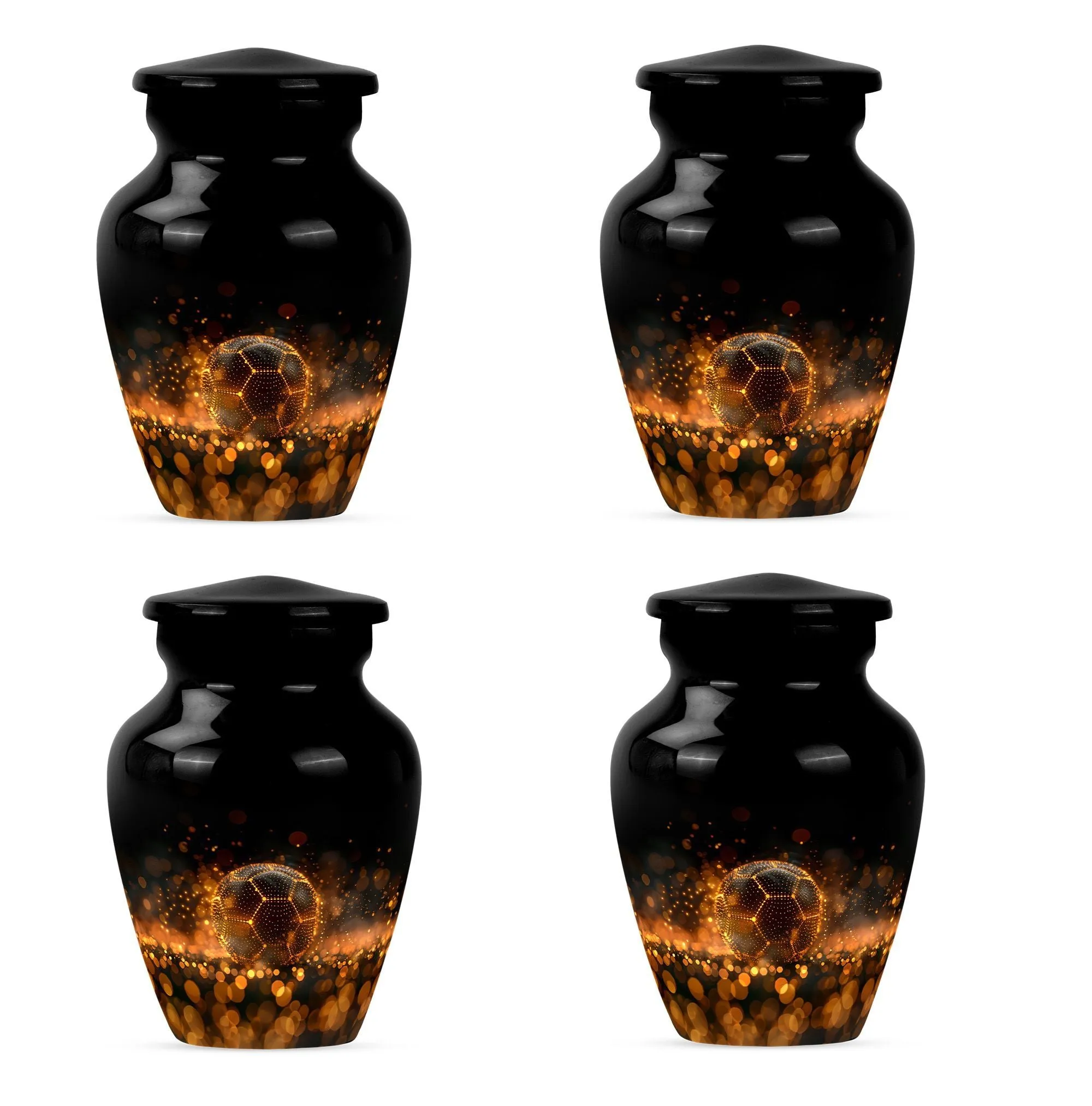 Soccer Urn: Distinctive Feminine Memorial Urn for Ashes