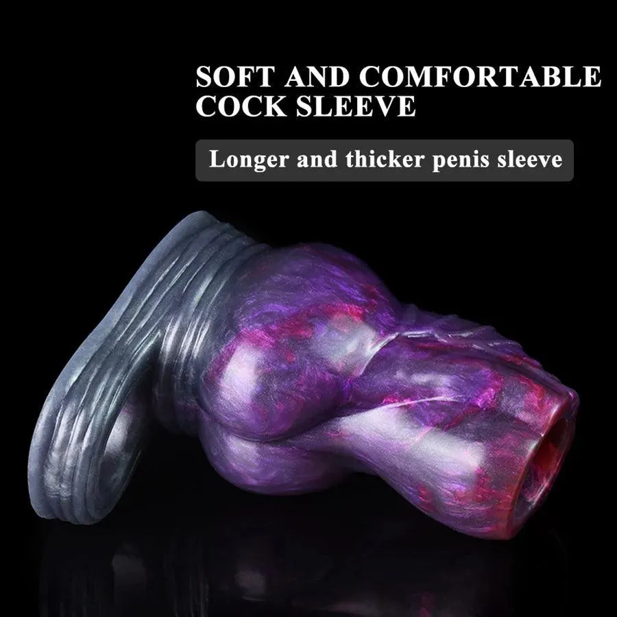 Soft Silicone Penis Extension Sleeve