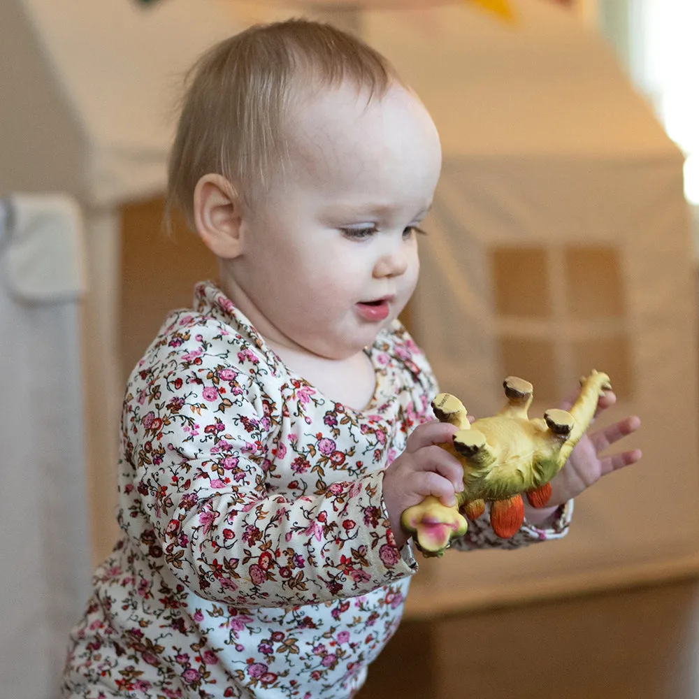 Soft Squeezable Dinosaur Set | 6 Washable Toys