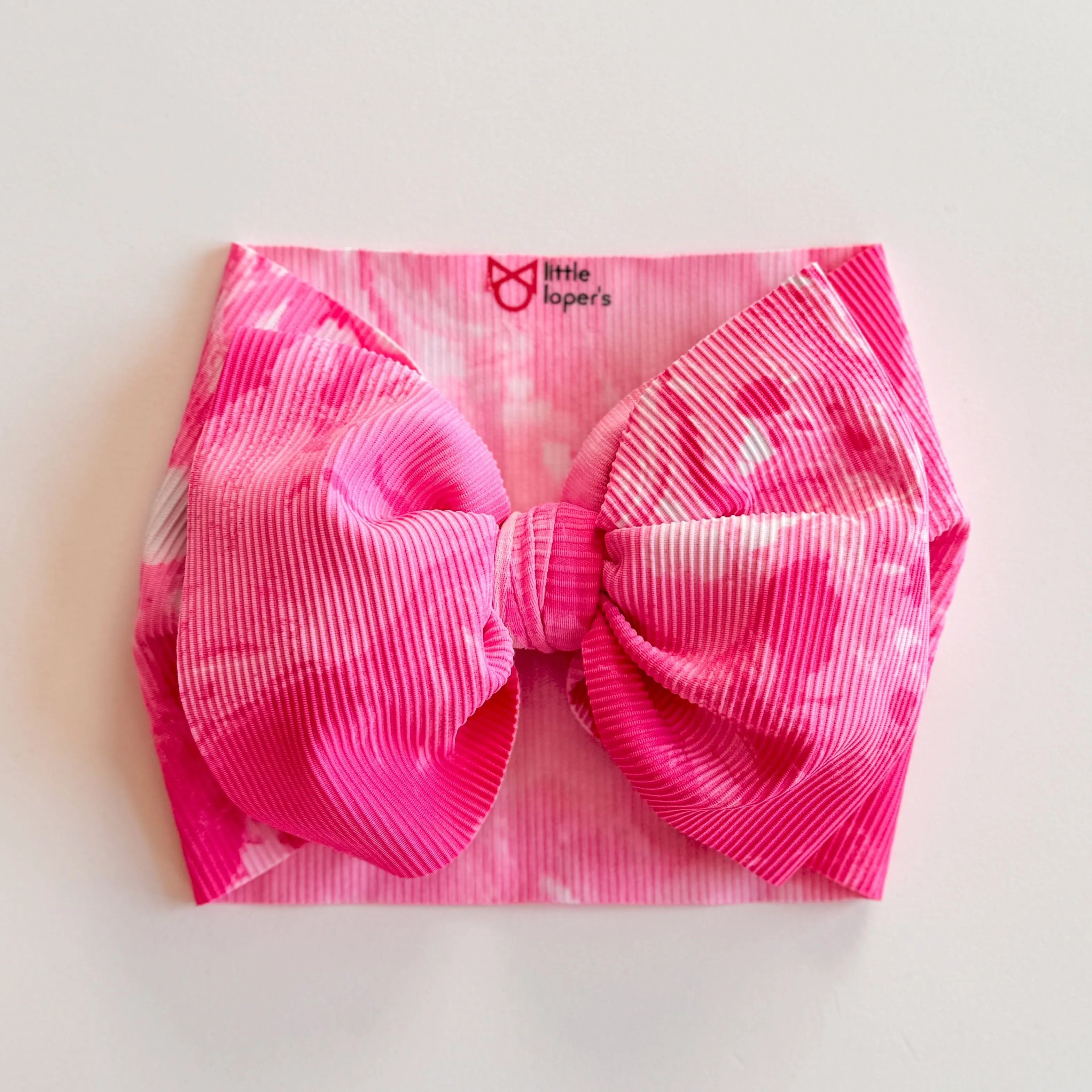 Splash of Pink Headwrap