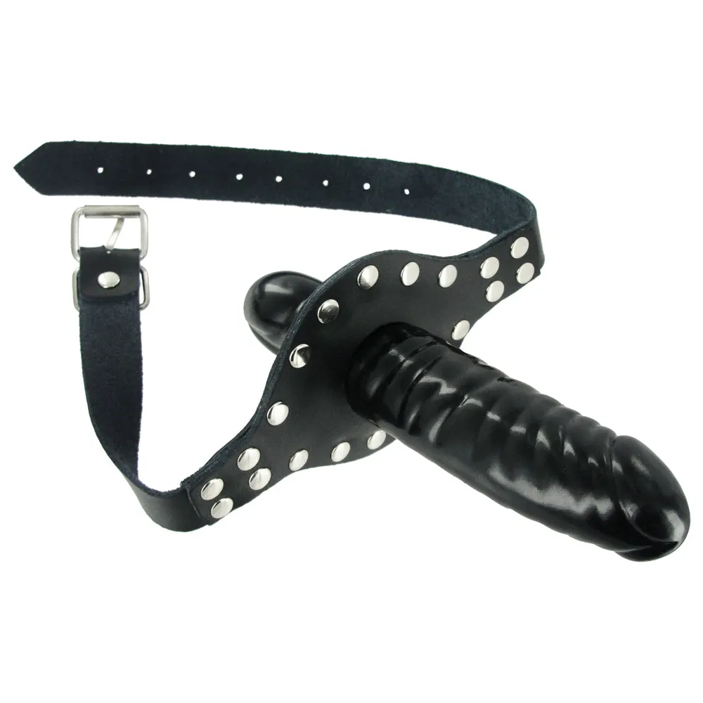 Strict Ride Me Mouth Gag With Dildo
