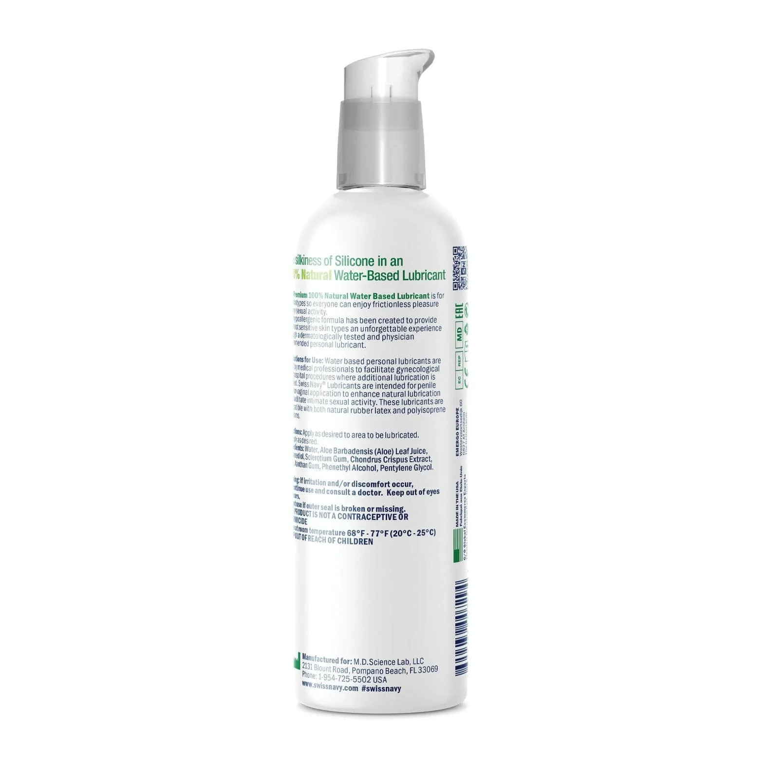 Swiss Navy - Naked All Natural Water Based Personal Lubricant