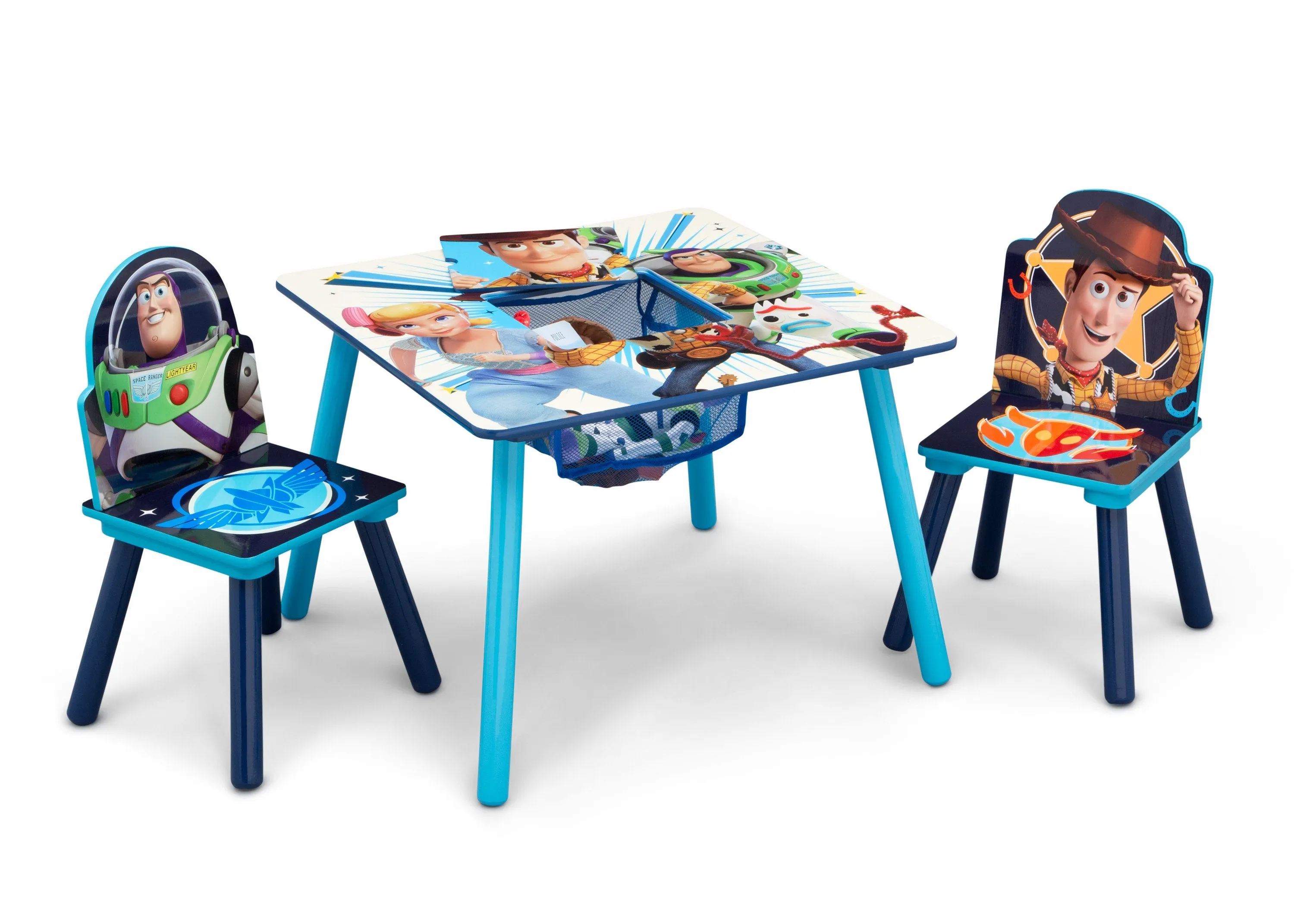 Toy Story 4 Table and Chair Set with Storage by Delta Children