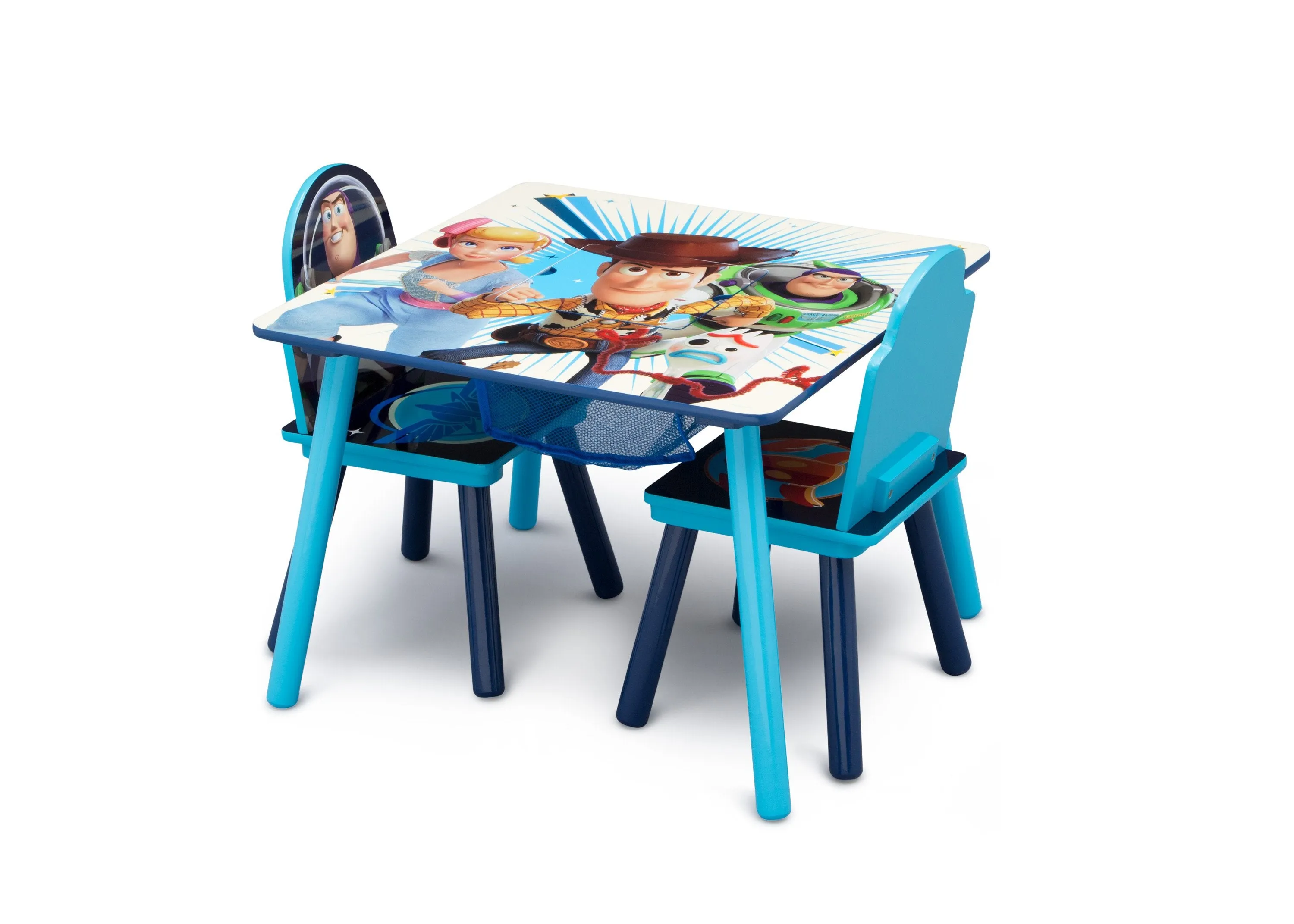 Toy Story 4 Table and Chair Set with Storage by Delta Children