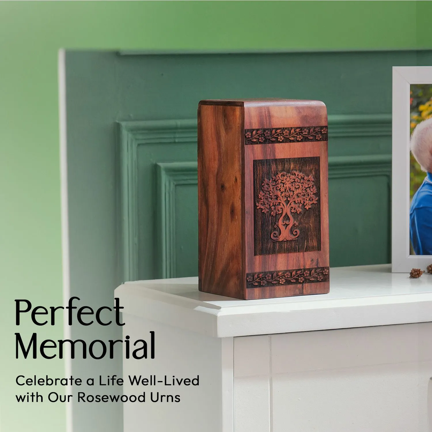 Tree Of Life Biodegradable Cremation Urns For Adult Human Ashes