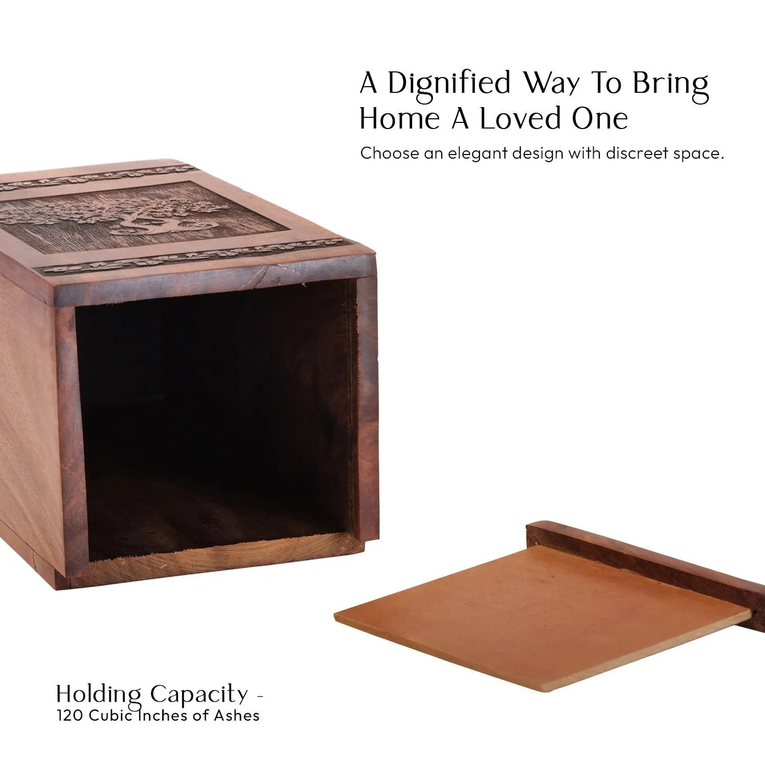 Tree Of Life Biodegradable Cremation Urns For Adult Human Ashes