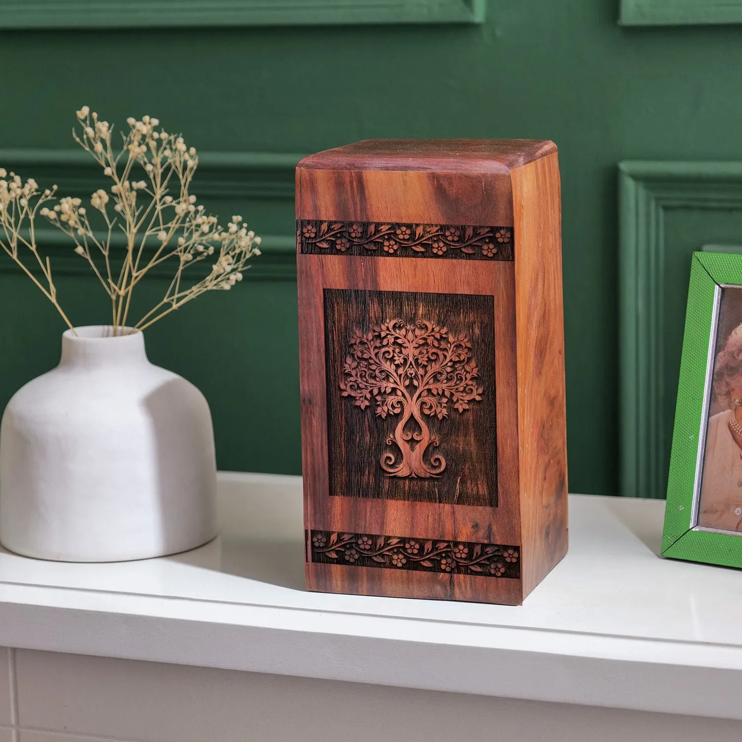 Tree Of Life Biodegradable Cremation Urns For Adult Human Ashes