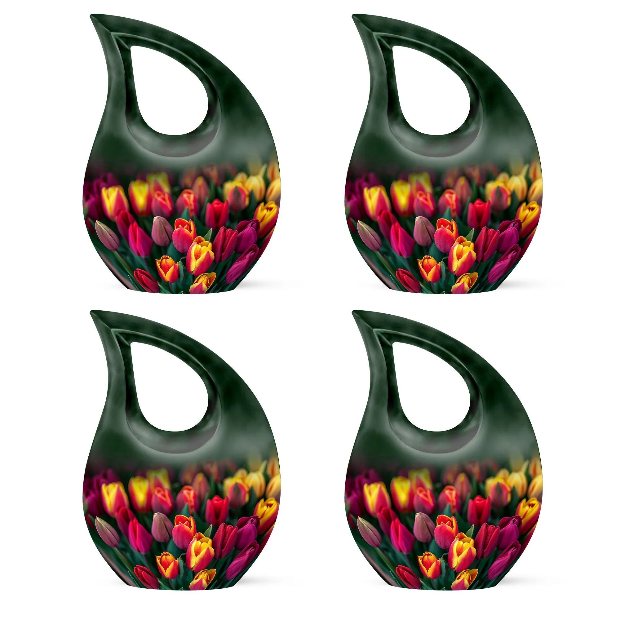 Tulip Essence Memorial Urn - Small Urn For Adult Human Ashes