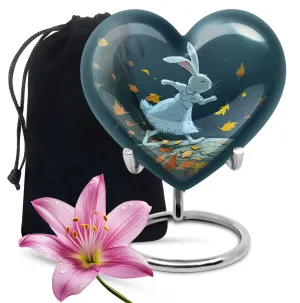 White Bunny Moon- Cremation Urn for Entrusted Ashes